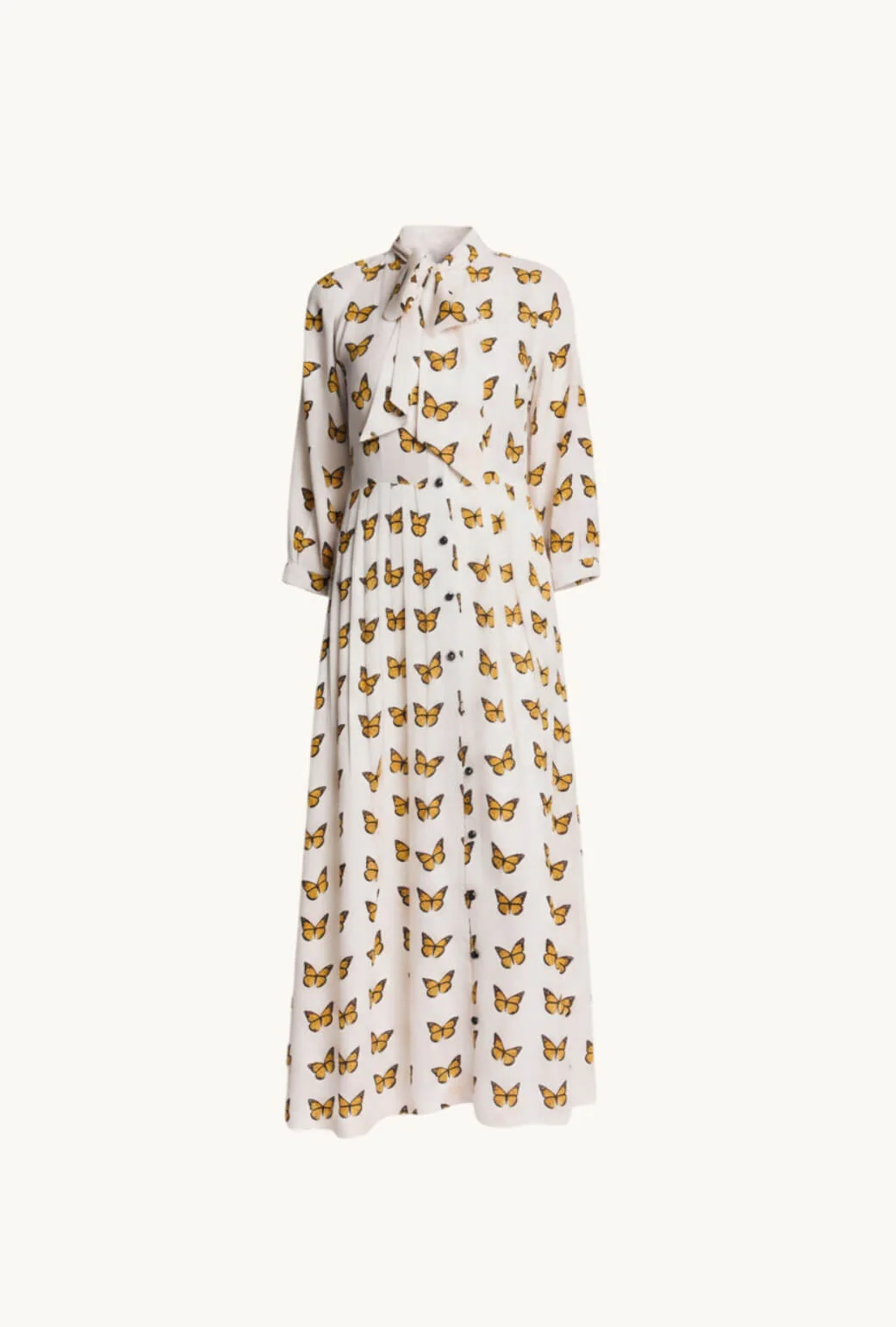 9 to 5 Shirtdress MAXI - Butterflies - Image 6