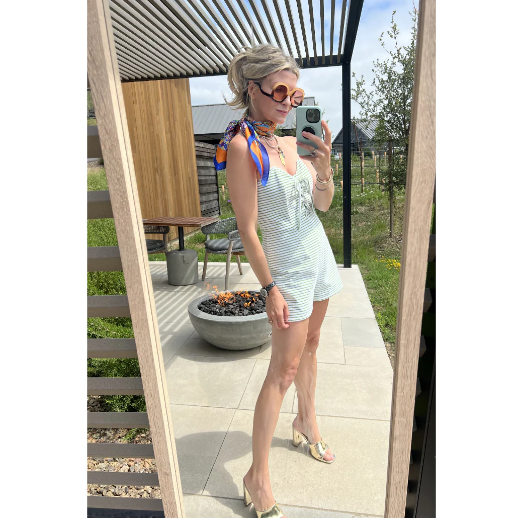 Barbie Bustier Romper - Terry Cloth - Image 19