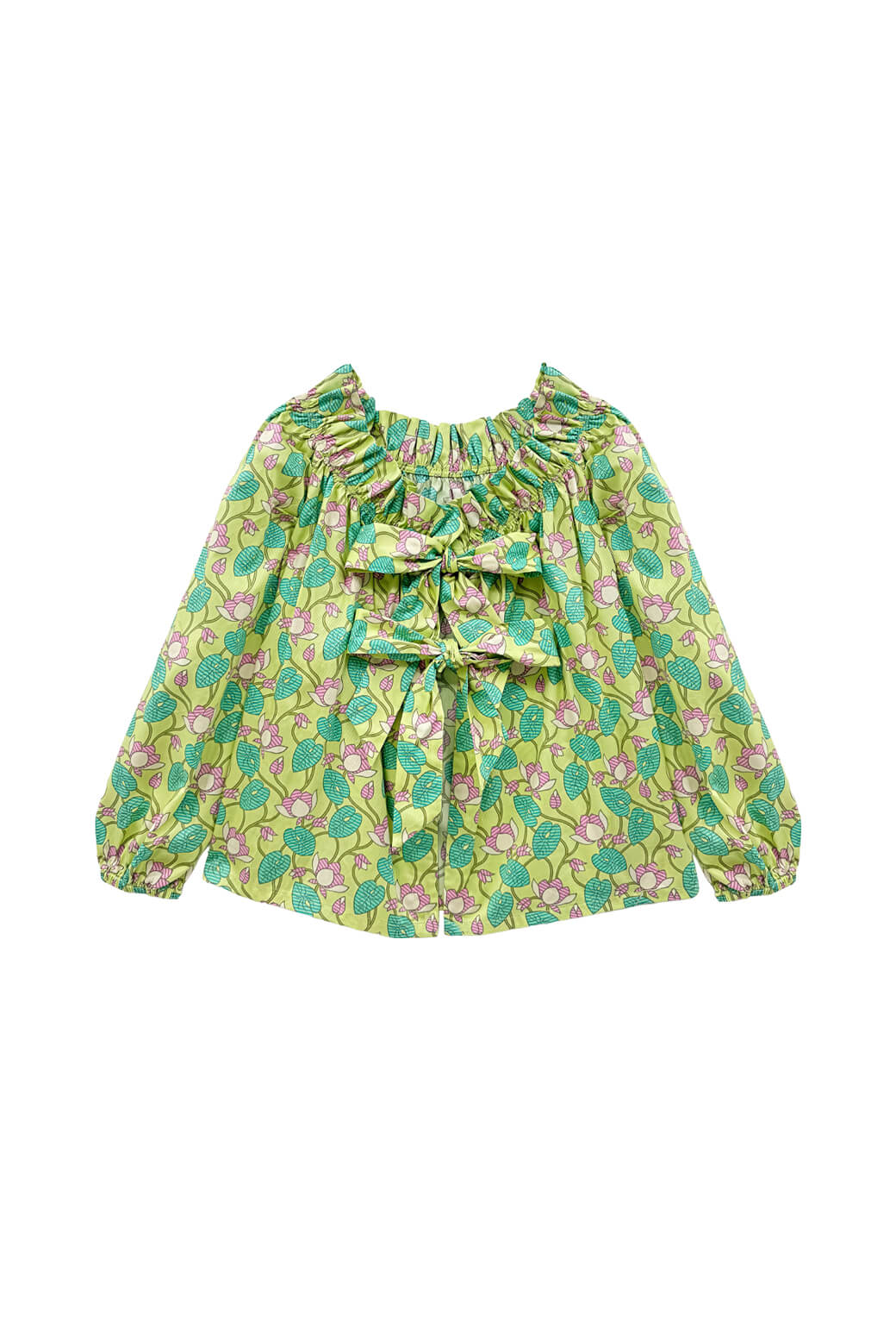 Bettie Ann Blouse - Lotus Flower - Image 3