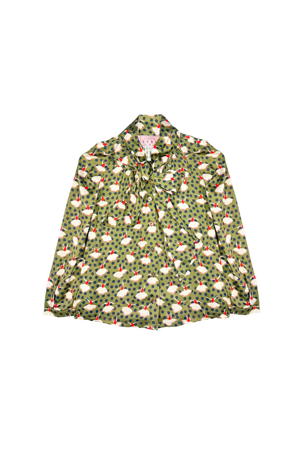 Big Bow Blouse -Dancing Ladies - Image 3