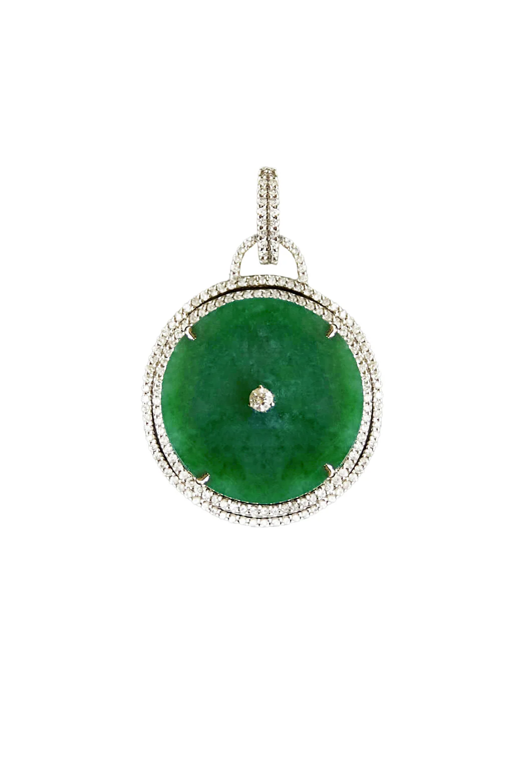 Buru Medallion - Diamond & Jade - Image 2
