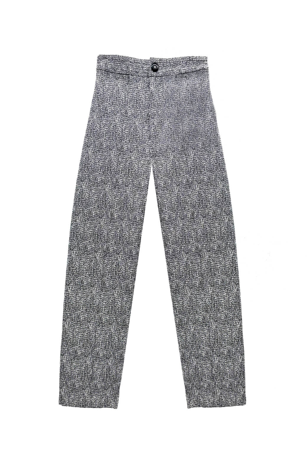 Cropped Cigar Pant - Silver Shimmer - Image 3