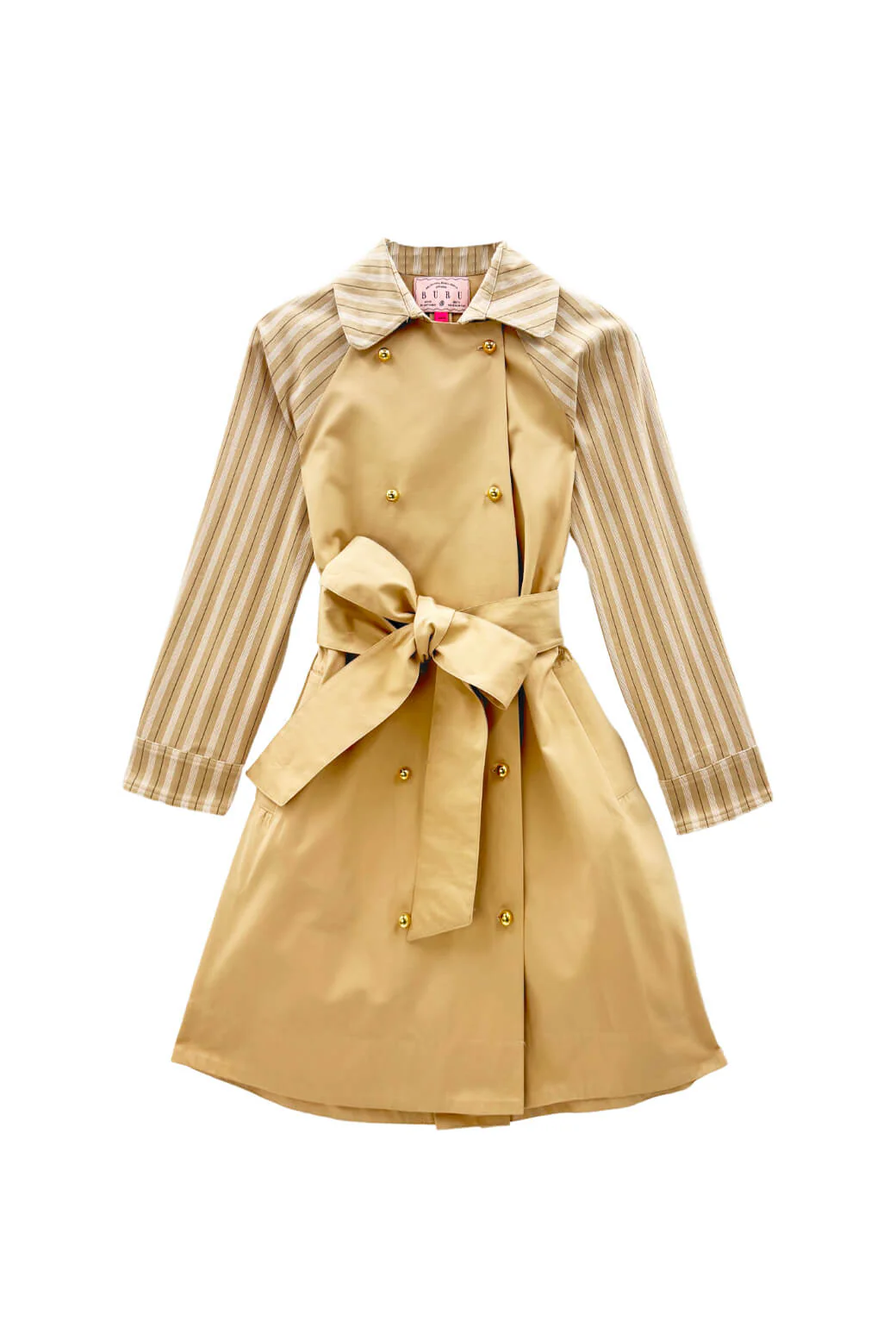 Le Contrast Trench MIDI - Khaki Duet - Image 4