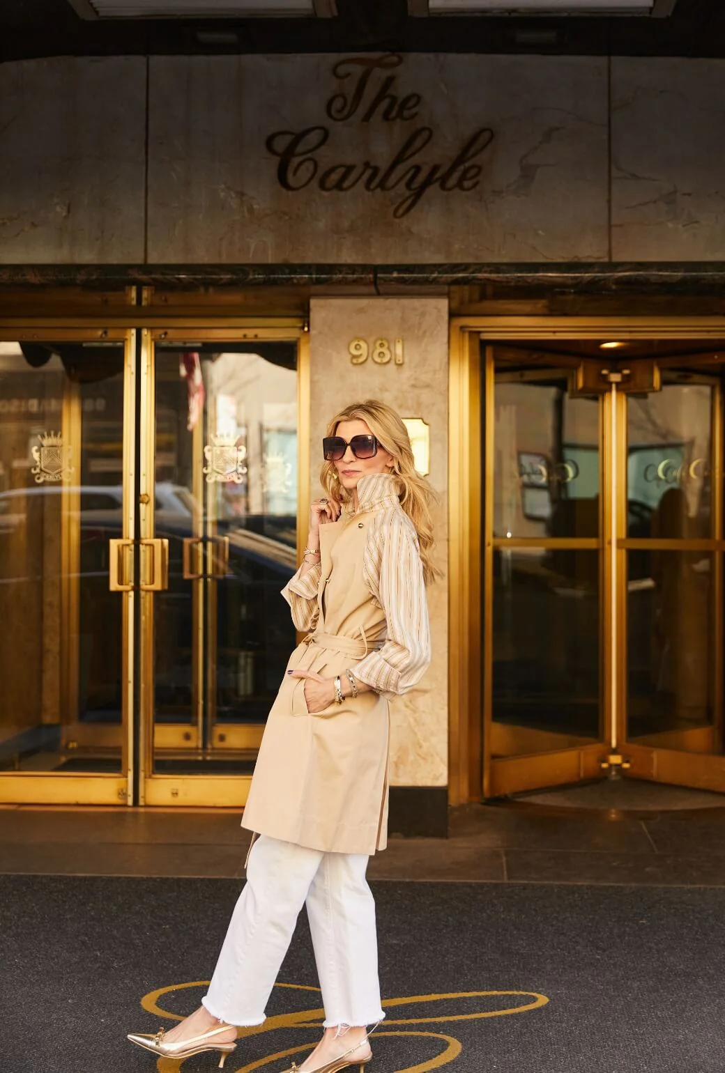 Le Contrast Trench MIDI - Khaki Duet - Image 6