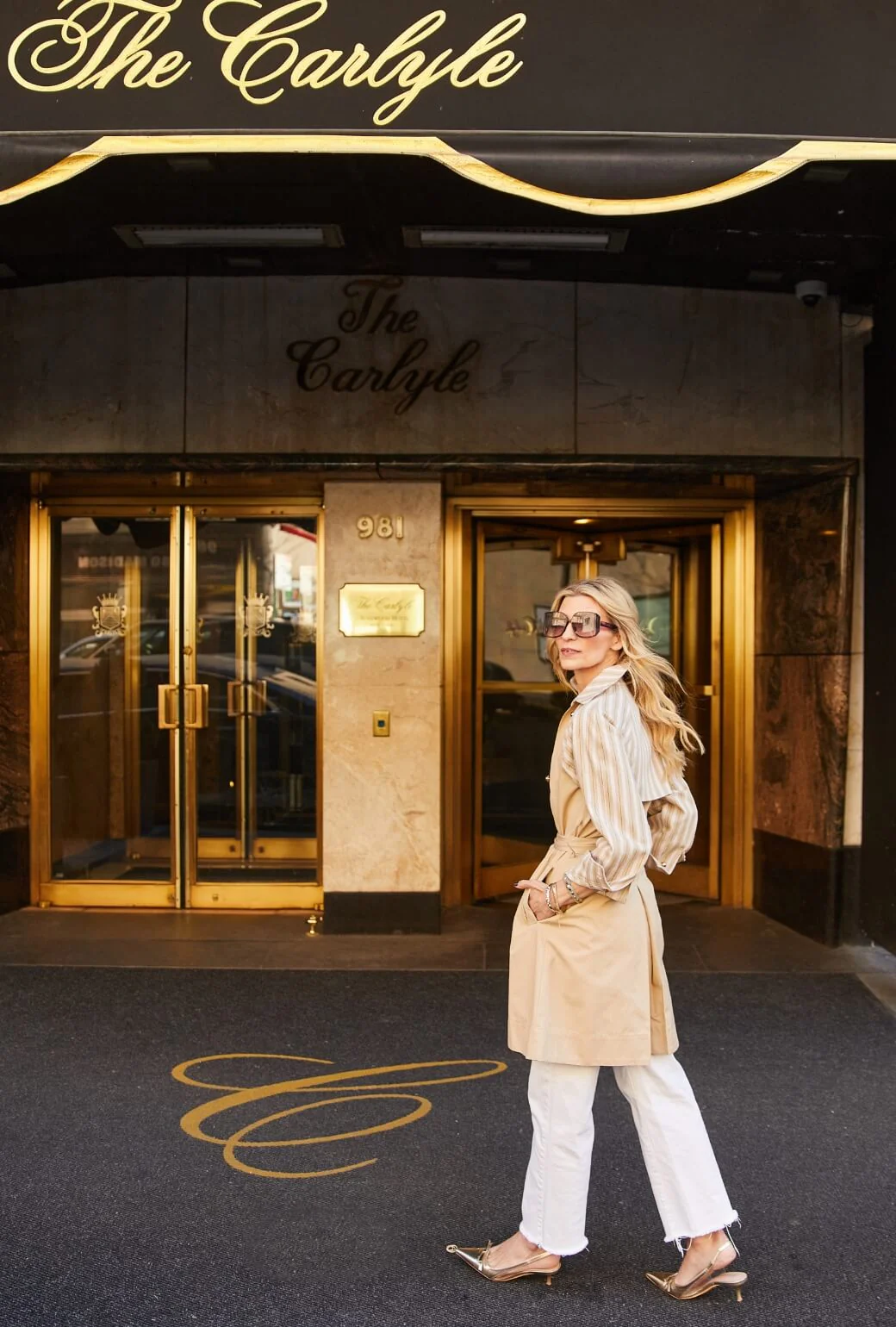 Le Contrast Trench MIDI - Khaki Duet - Image 9