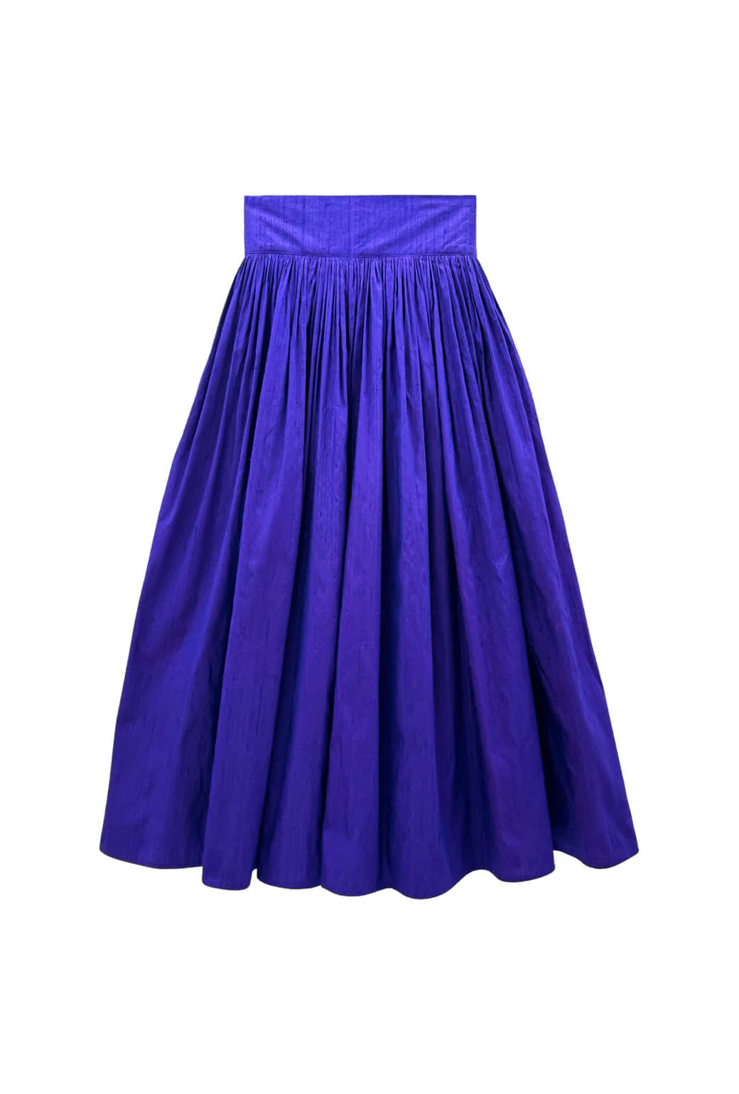 The Marilyn Skirt - Violet Silk