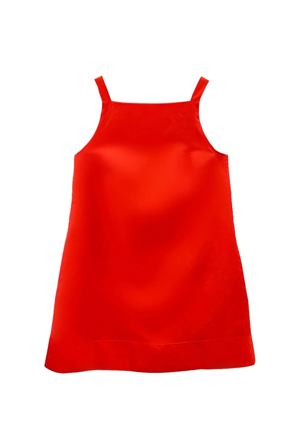 Buru x Megan Stokes The Megan MINI Dress - Coral Twill - Image 3