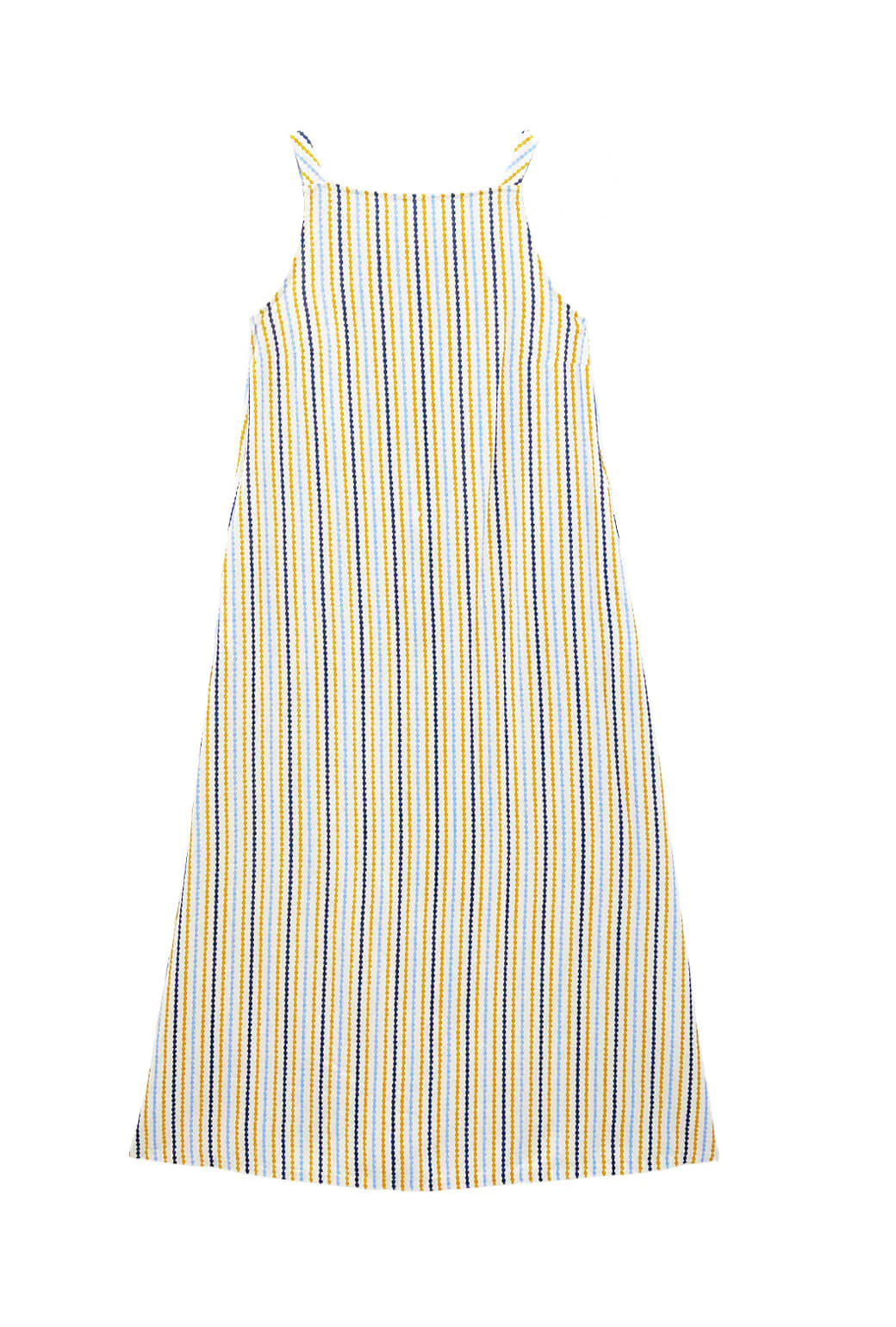 The Megan MIDI Dress - Popcorn Stripe - Image 3