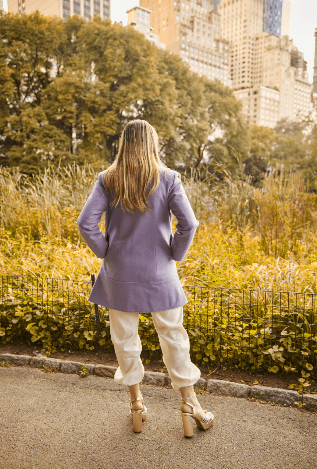 Buru x Tori Mellott Mod Coat - Brushed Lilac - Image 5