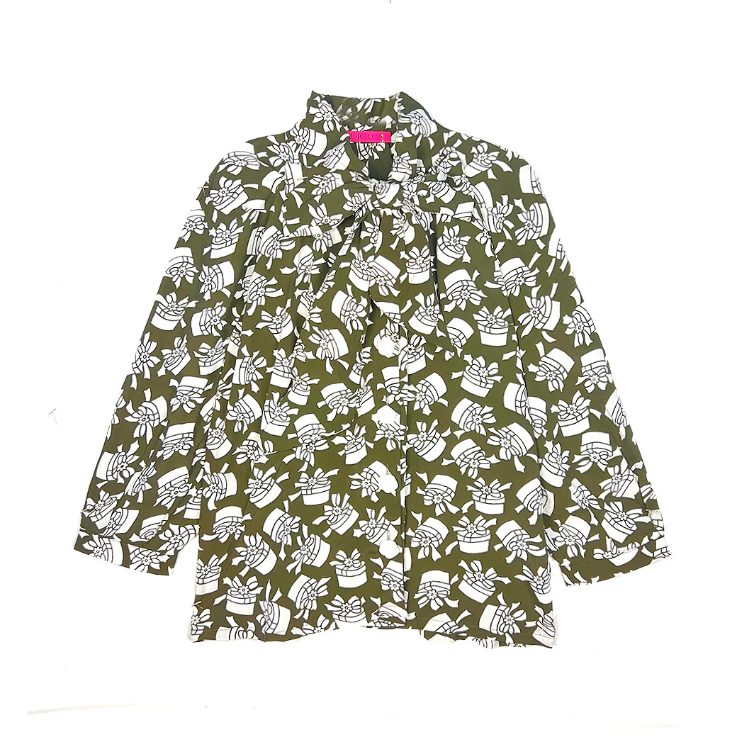 Big Bow Blouse - Wrapper's Delight - Image 16