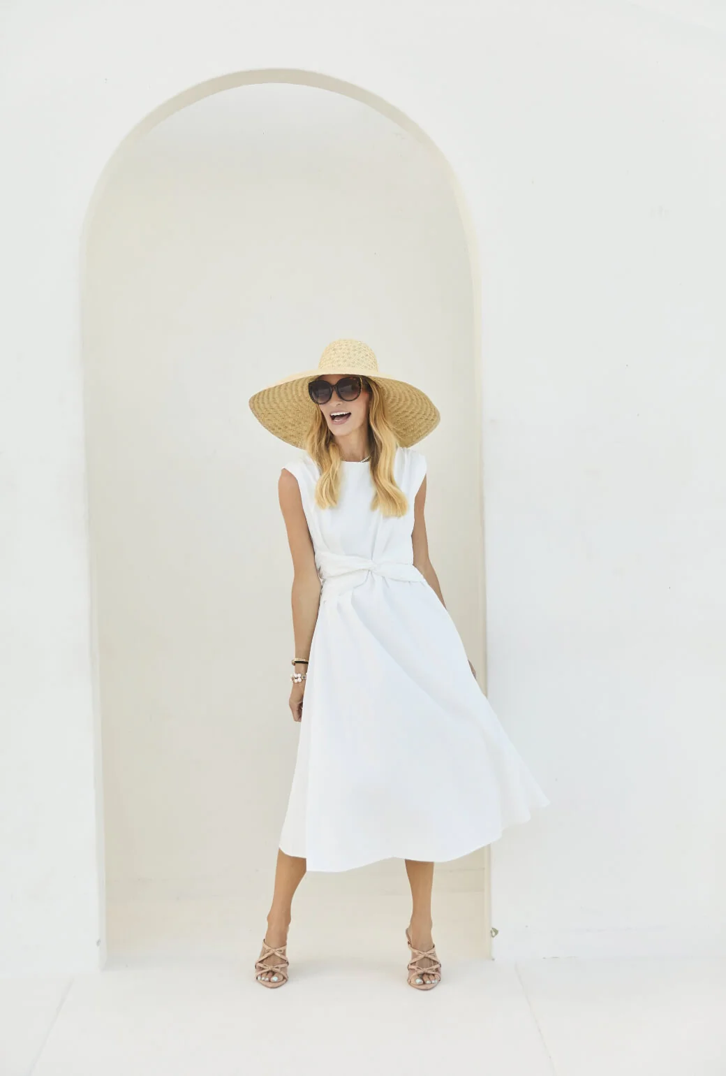Corset Dress - White
