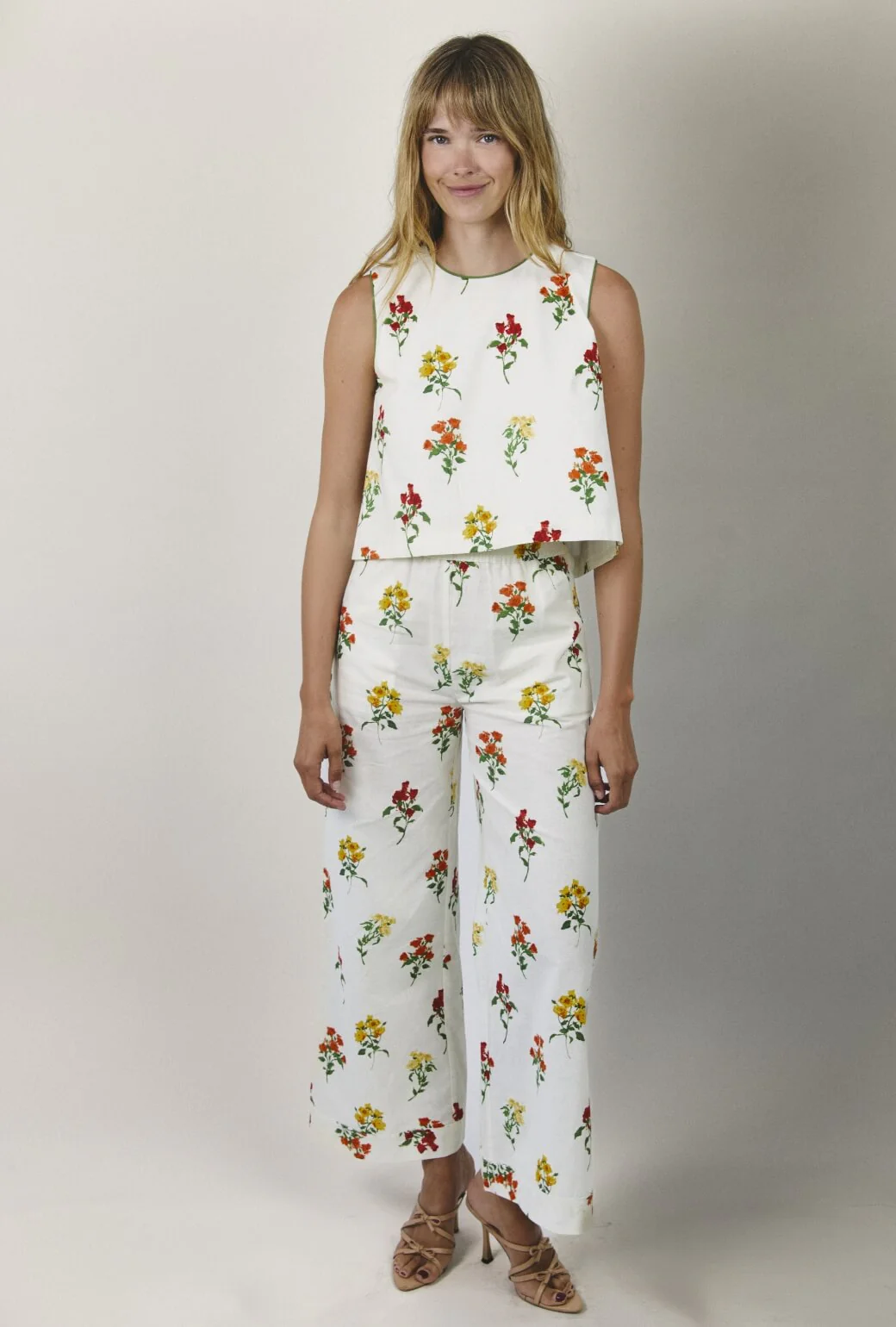 Crew Neck Blouse - Knockout Rose - Image 6