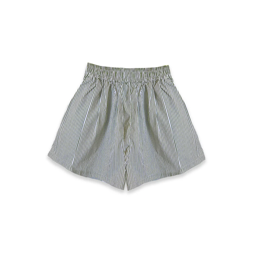 Everyday Shorts - Olive Stripe - Image 10
