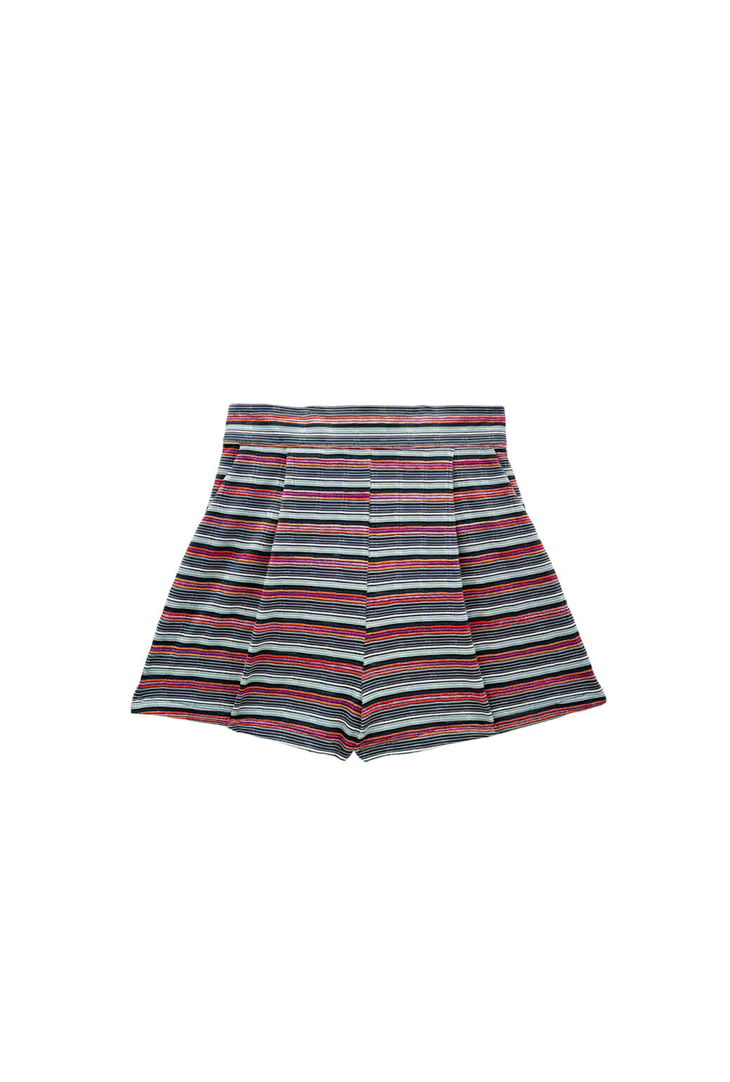 Flat Front Everyday Shorts - 70's Stripe - Image 3