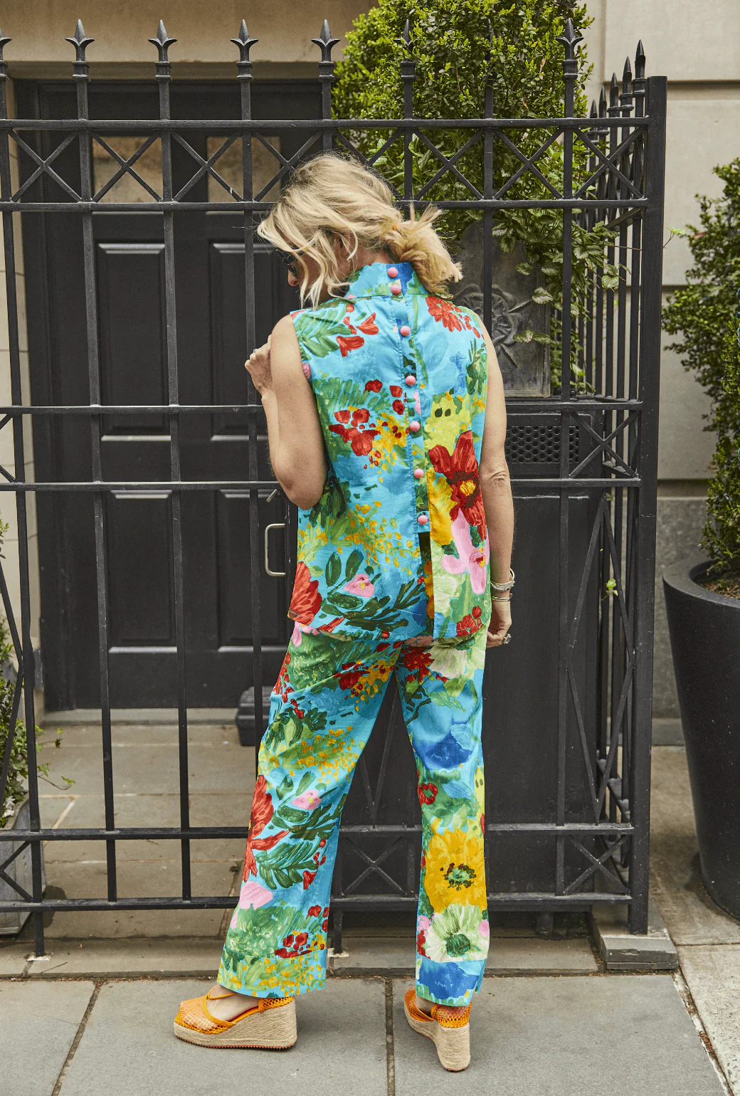 The Charlie Pant - Vintage Floral - Image 3