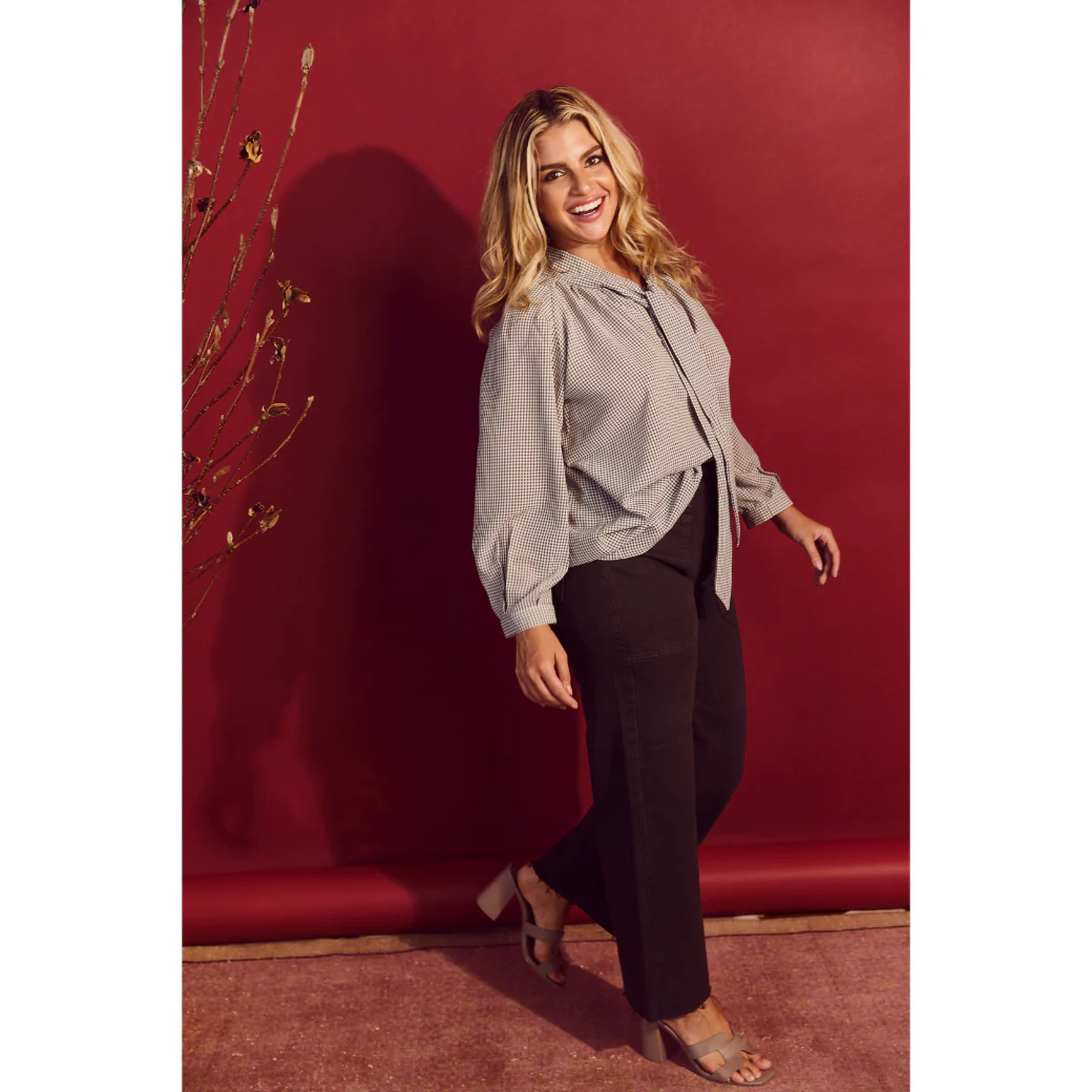 High Rise Sailor Jeans - Dark Olive - Image 15