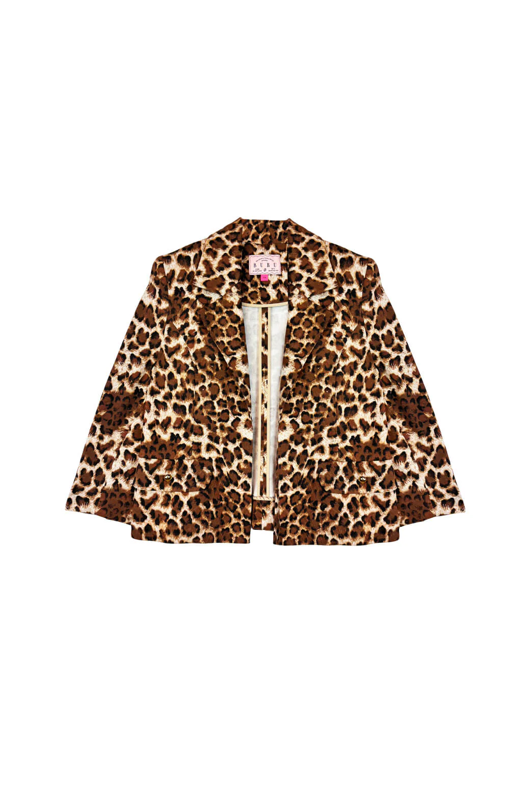 Boxy Blazer - Cheetah - Image 2