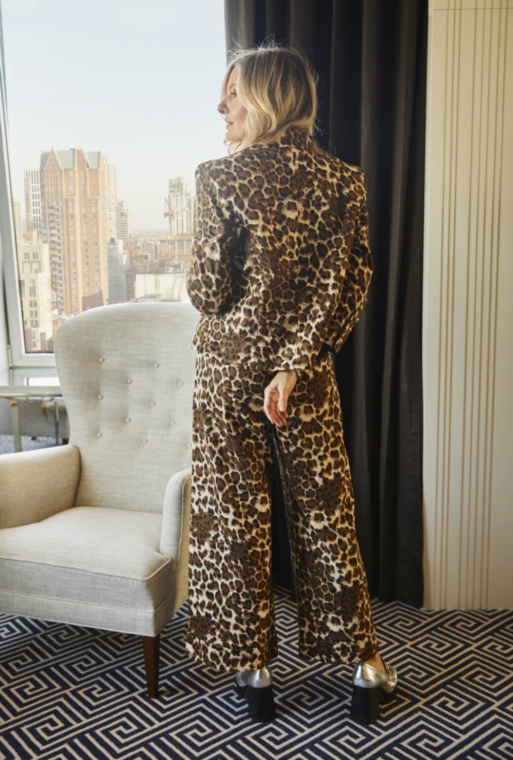 Boxy Blazer - Cheetah - Image 3