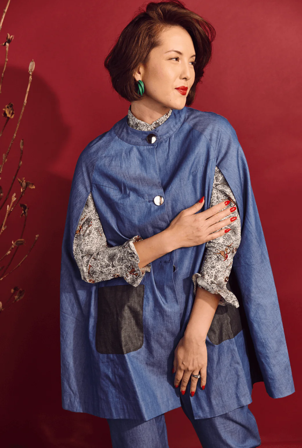 Le Cape - Dark Chambray - Image 2