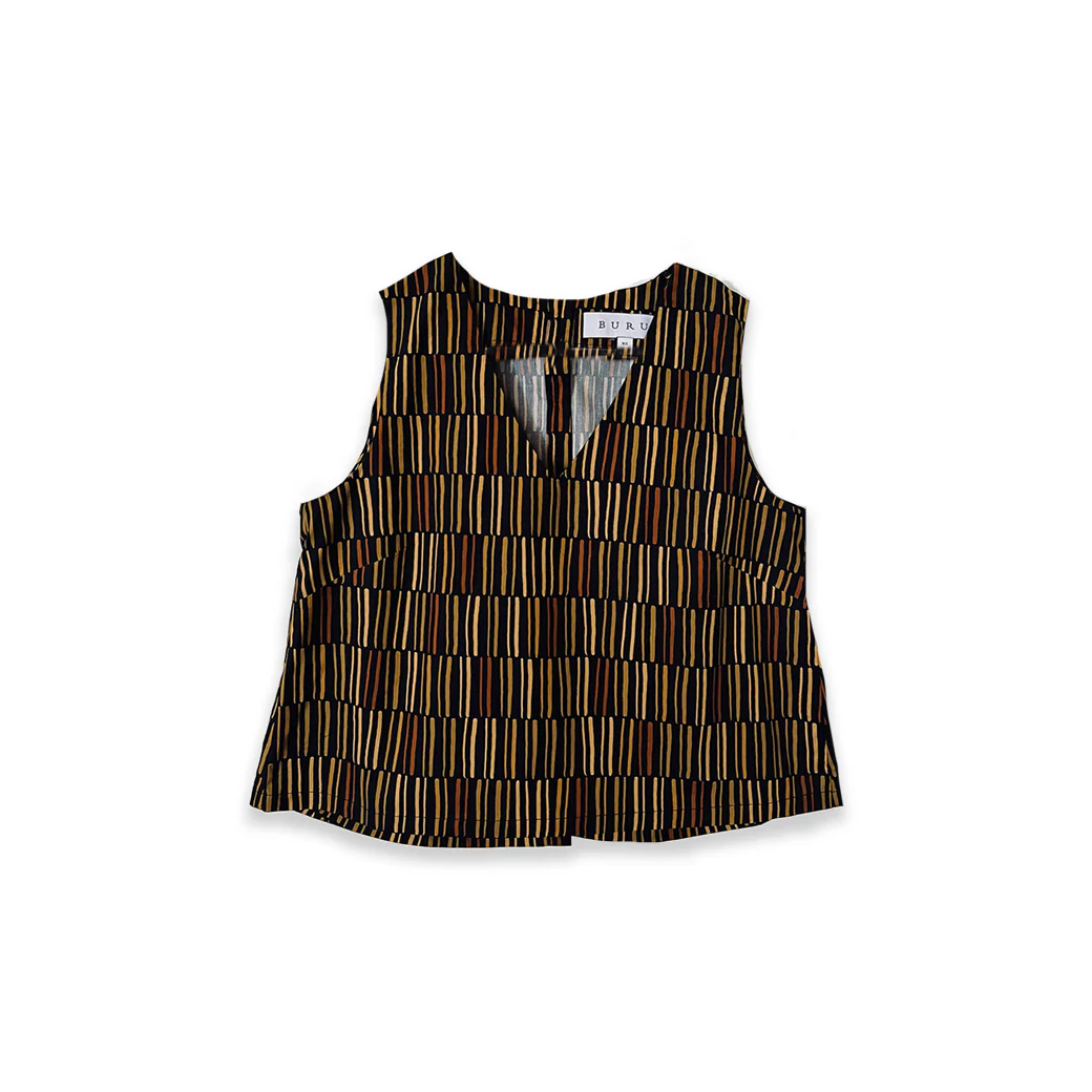 Le V Mod Top - Black Matchstick - Image 22