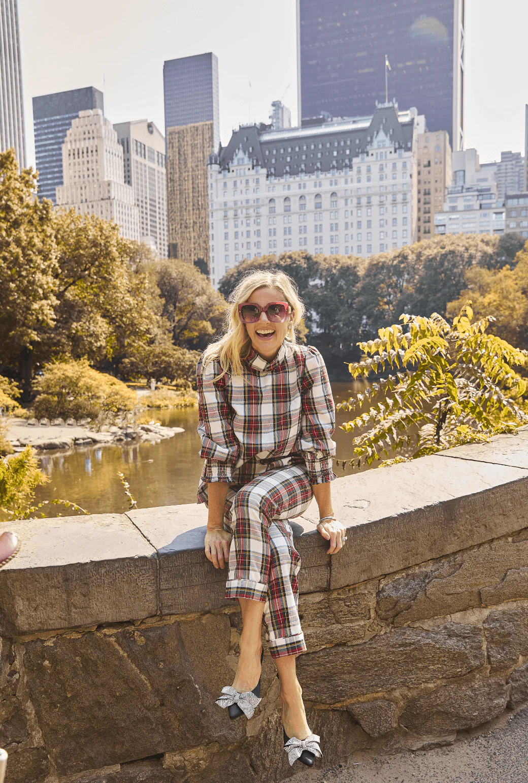 Long Sleeve Mod Top - Dress Stewart Plaid - Image 6