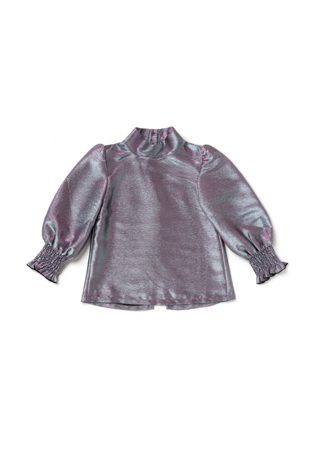 Long Sleeve Mod Top - Iridescent - Image 3