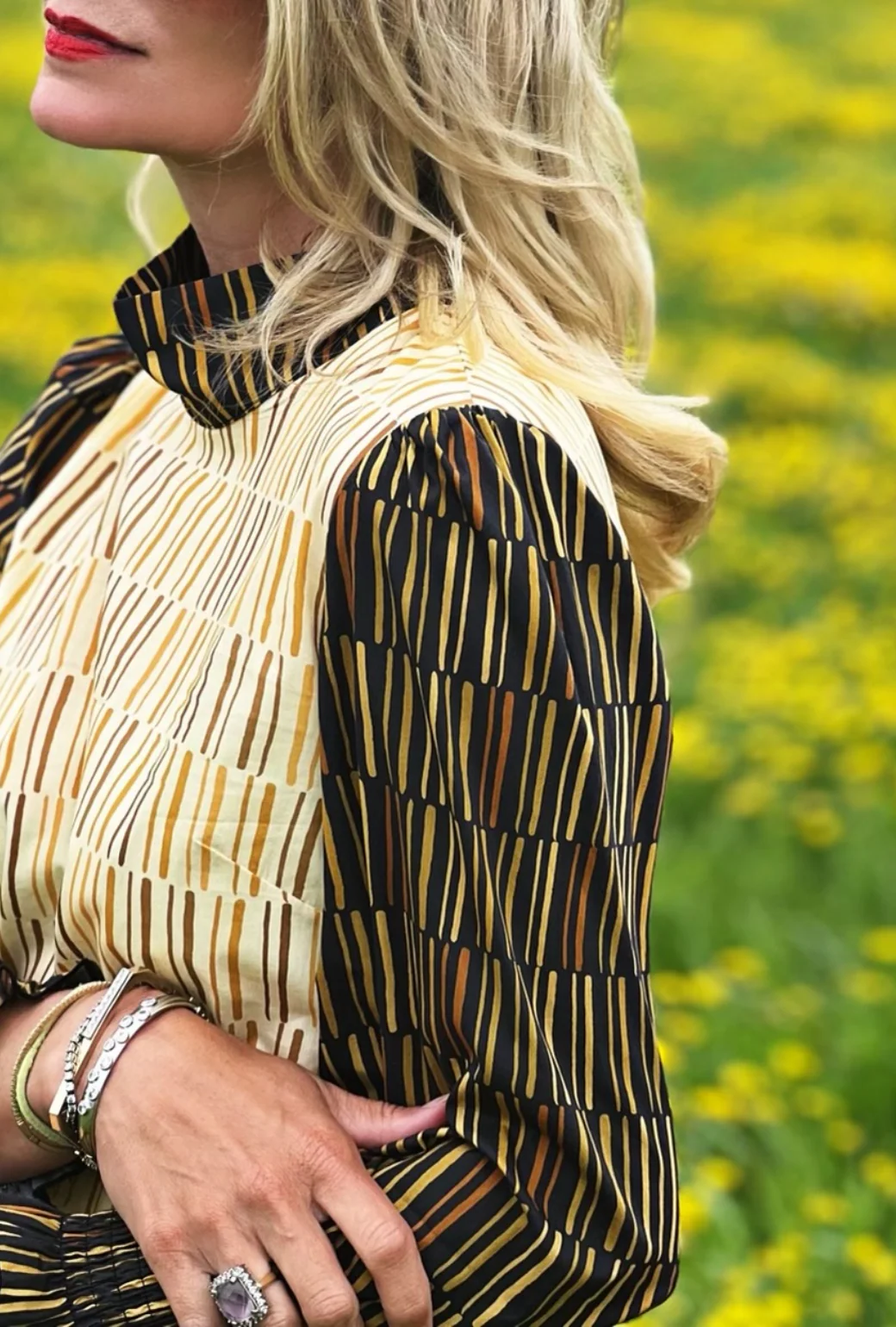 Long Sleeve Mod Top - Matchstick - Image 3