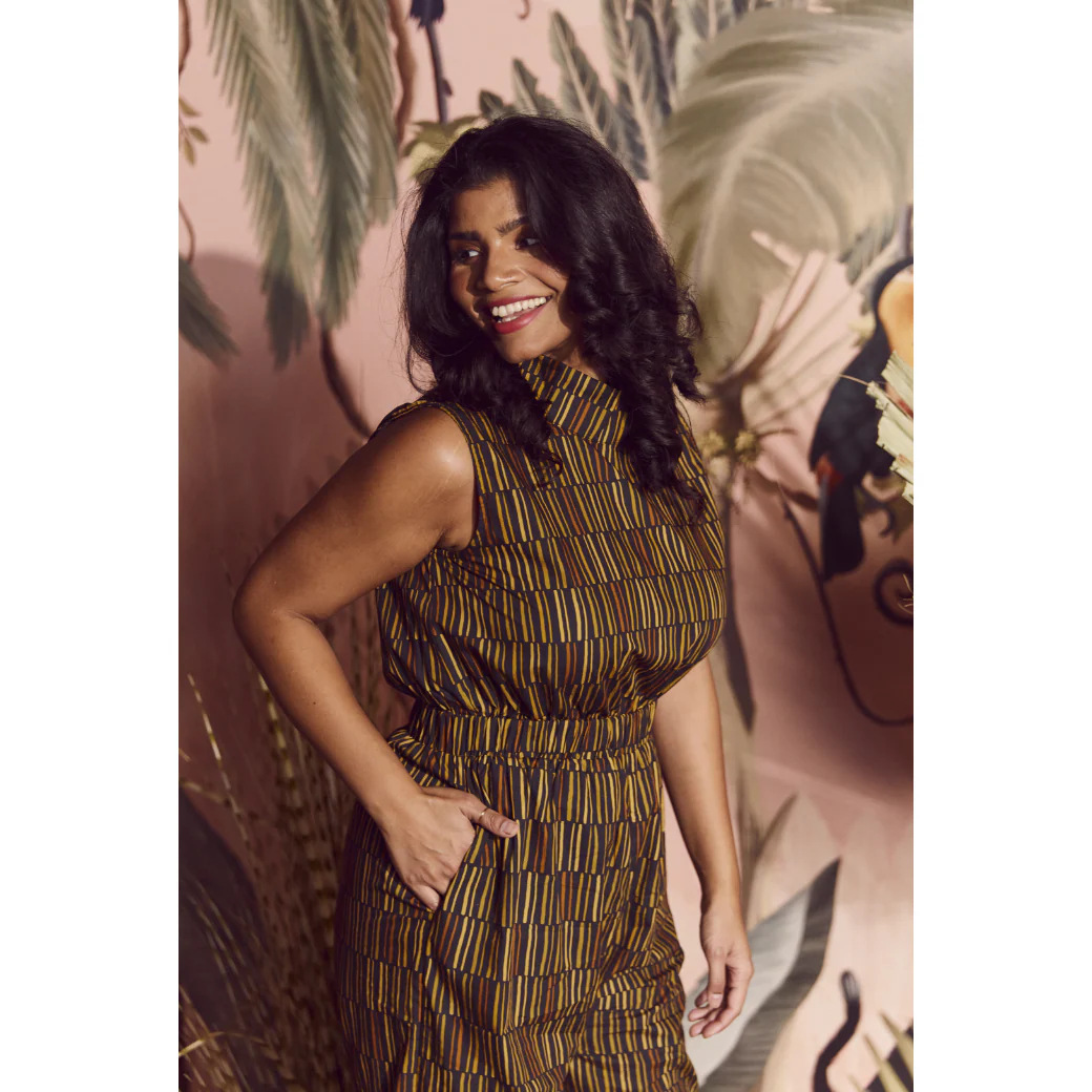 Mod Jumpsuit - Black Matchstick - Image 11