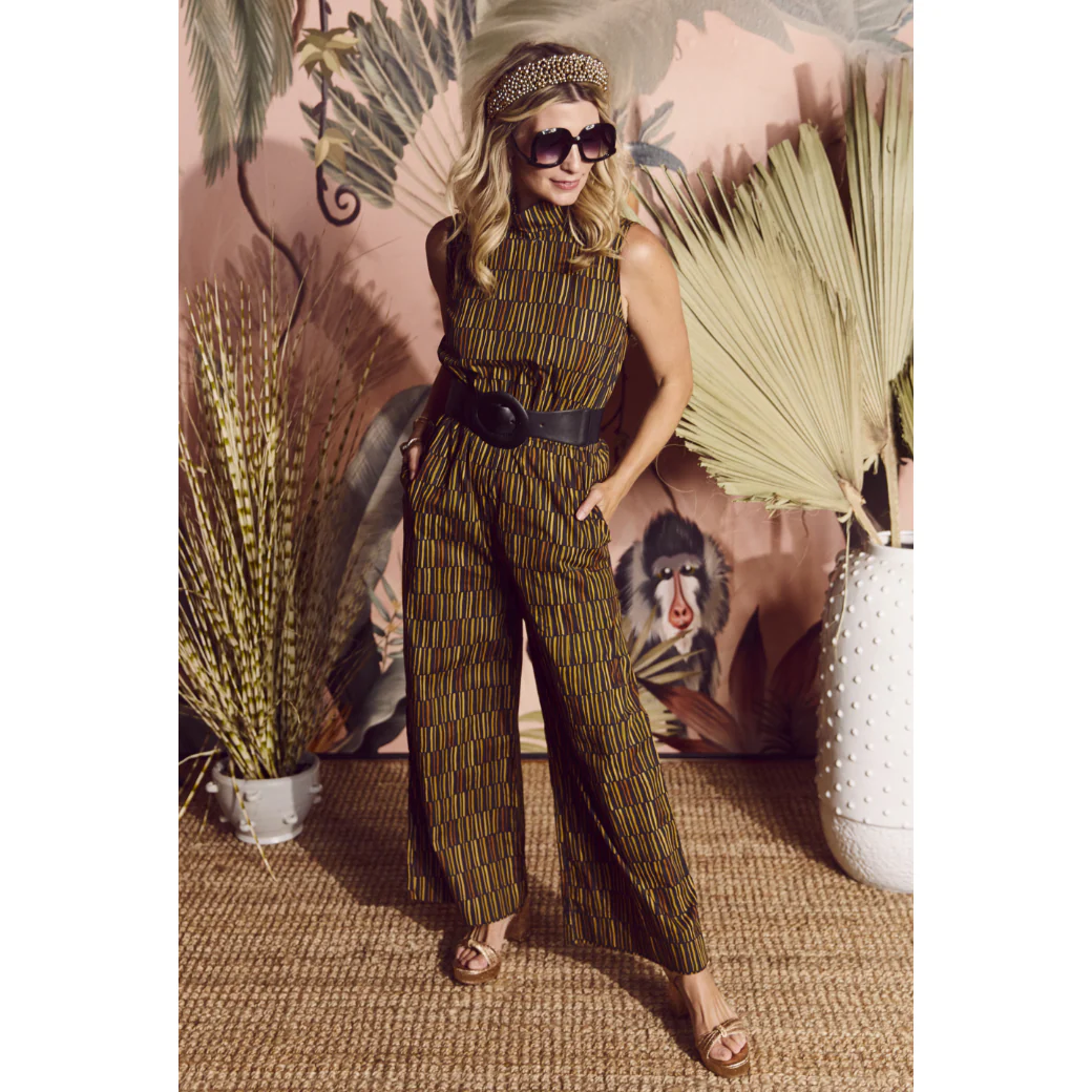 Mod Jumpsuit - Black Matchstick - Image 14