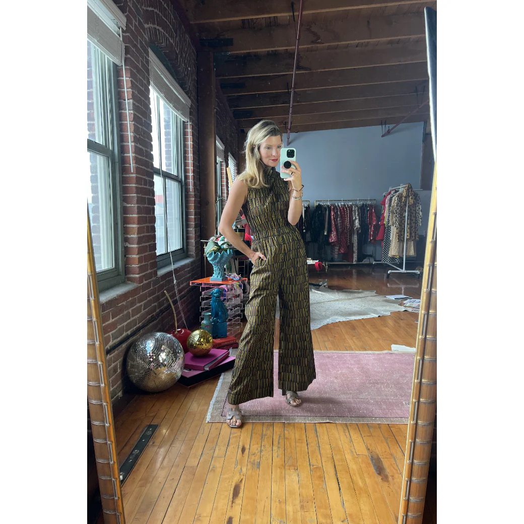 Mod Jumpsuit - Black Matchstick - Image 15