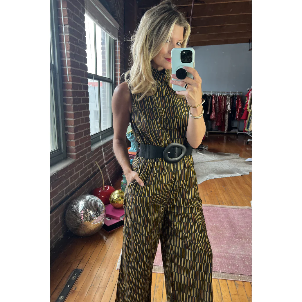 Mod Jumpsuit - Black Matchstick - Image 17