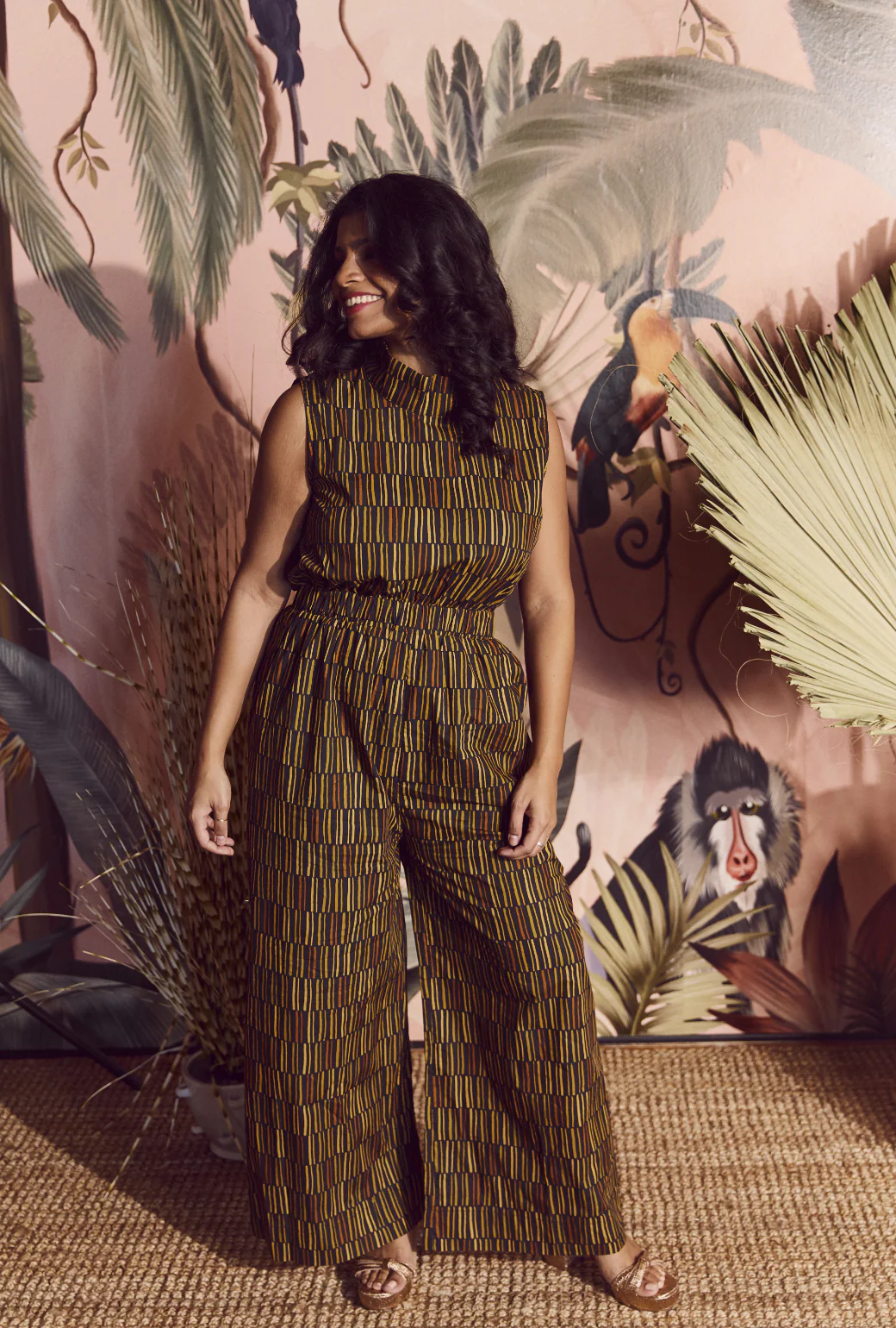 Mod Jumpsuit - Black Matchstick - Image 5