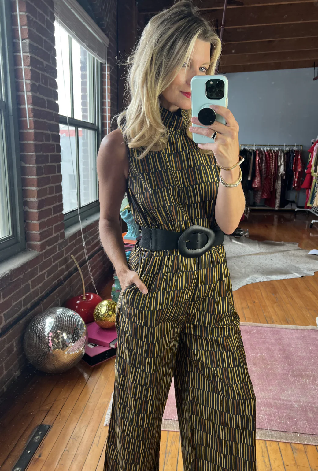 Mod Jumpsuit - Black Matchstick - Image 9