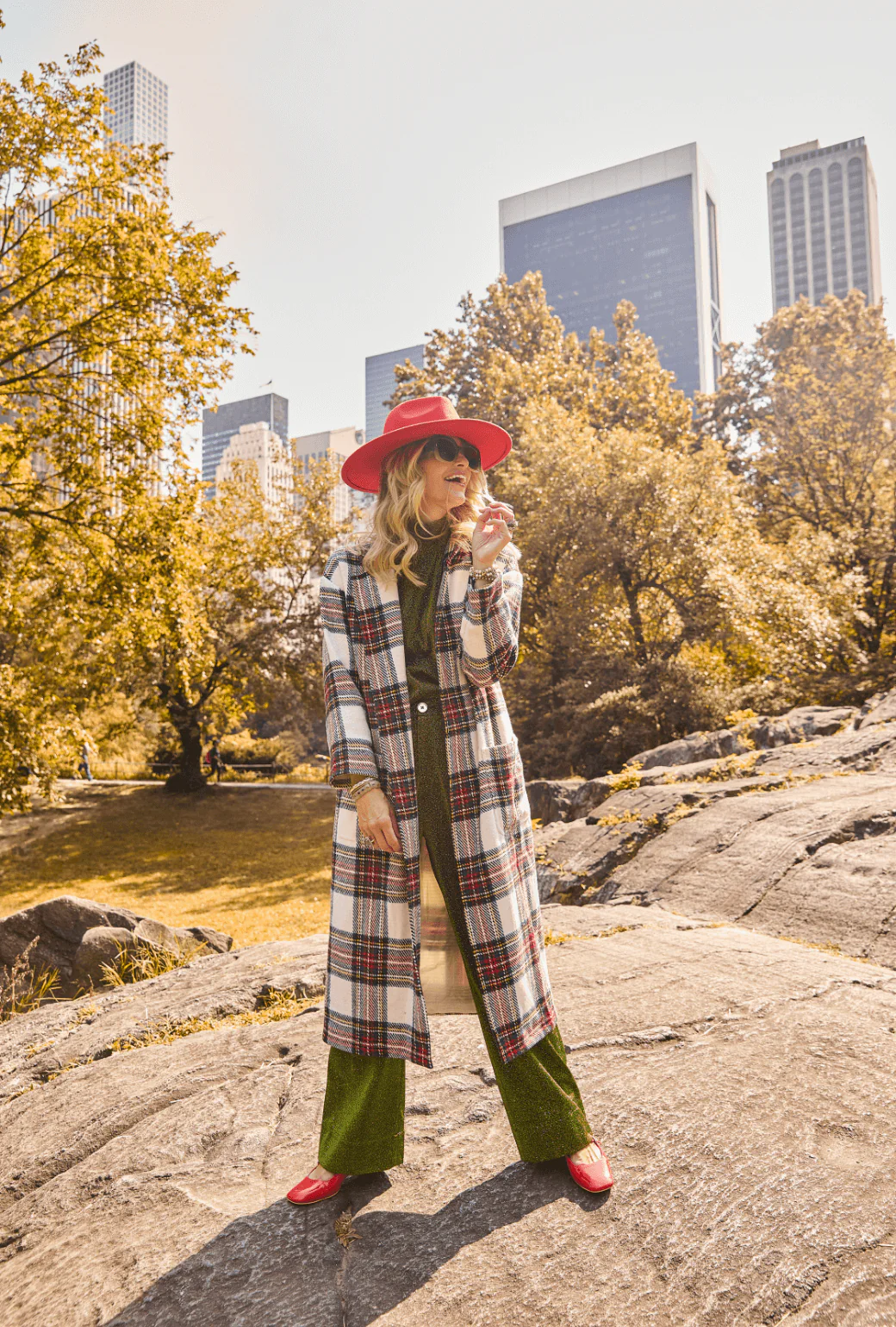 Open Car Coat - Dress Stewart Plaid - Image 6