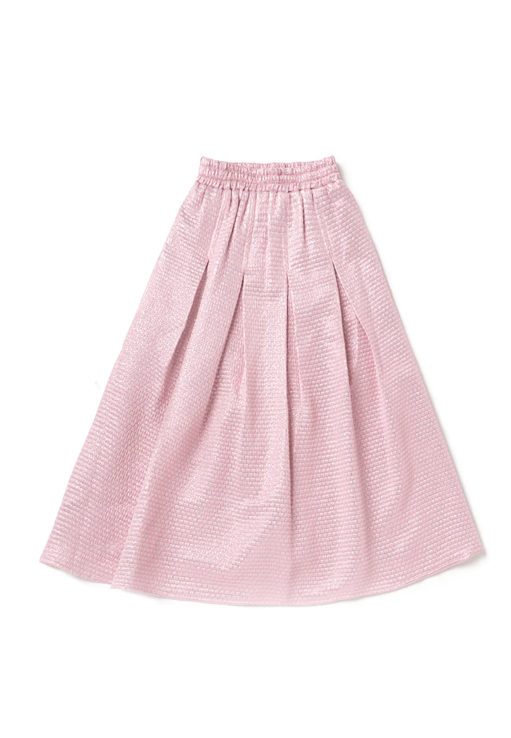 Polly Party Skirt - Pink Quilted - Image 2
