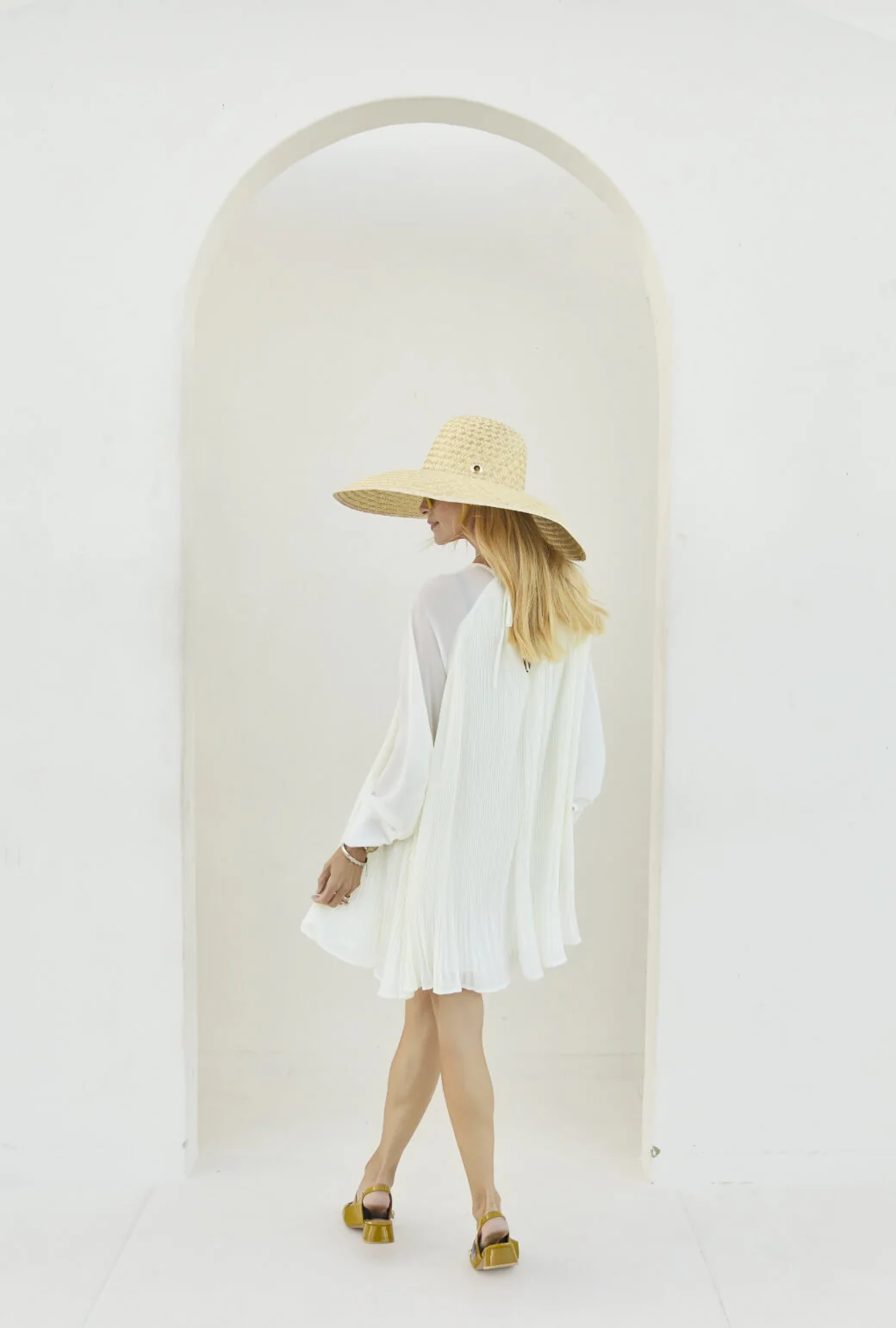 Ruthie Dress - White - Image 2
