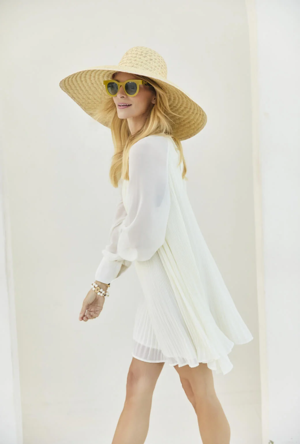 Ruthie Dress - White - Image 6