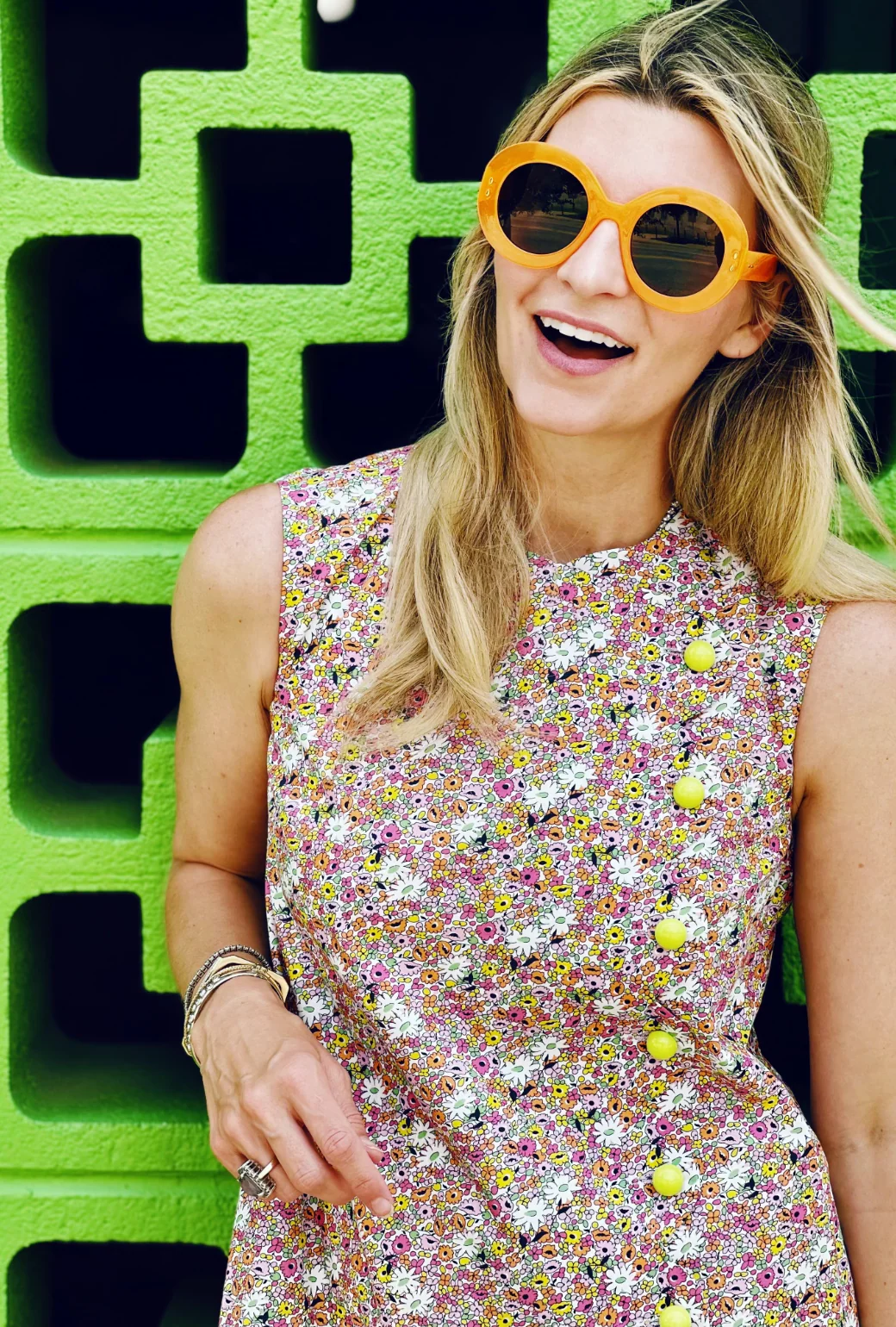 Scallop Shift Dress - Liberty Floral - Image 2