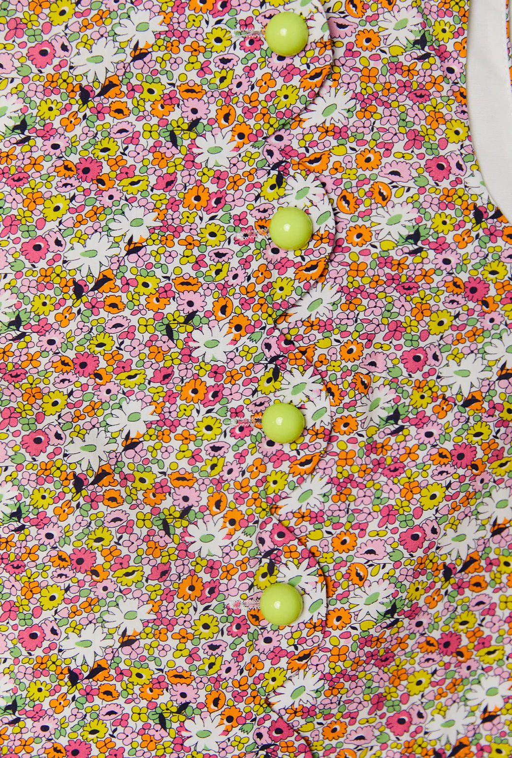 Scallop Shift Dress - Liberty Floral - Image 5