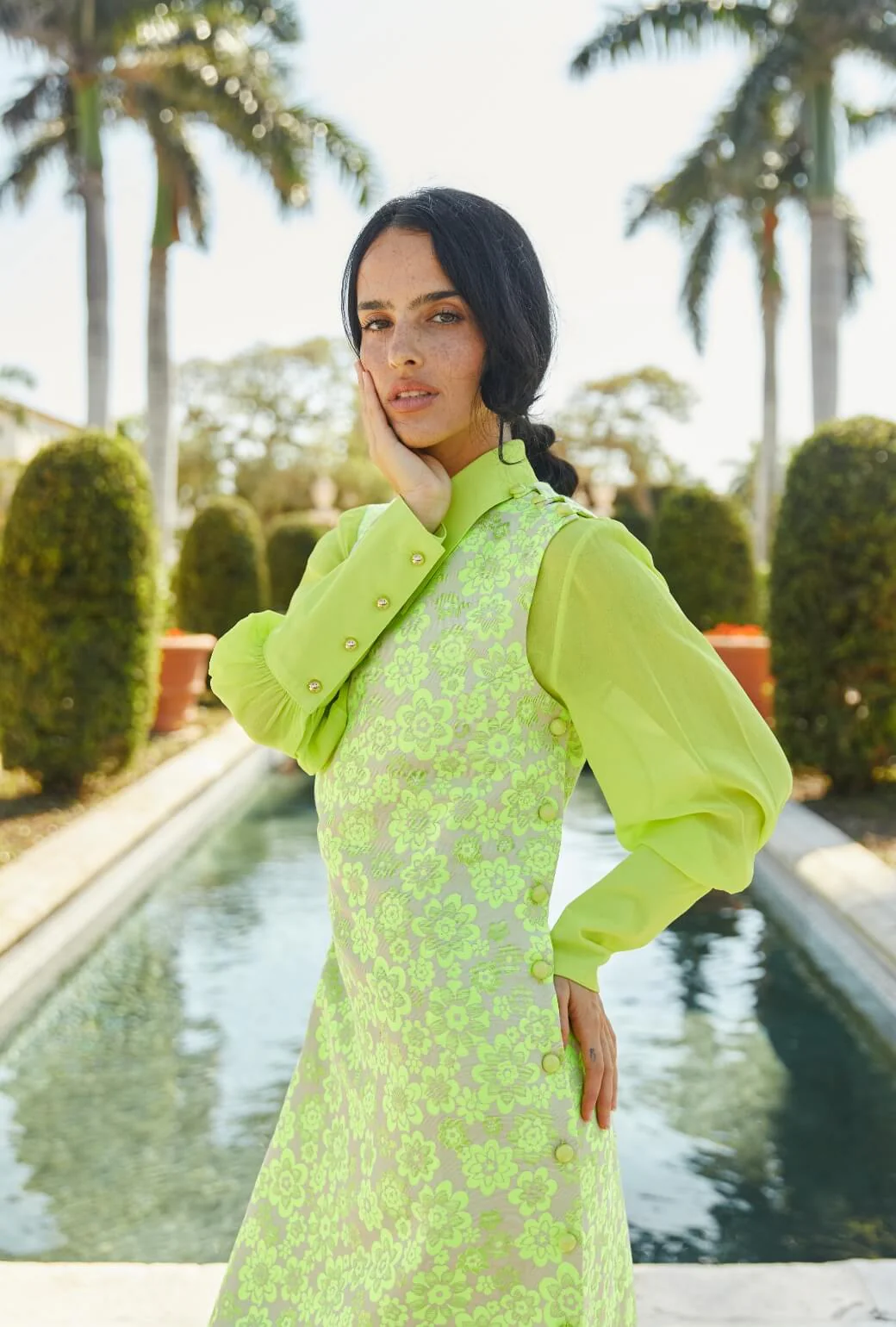Skipper Blouse - Lemon Brightline - Image 3