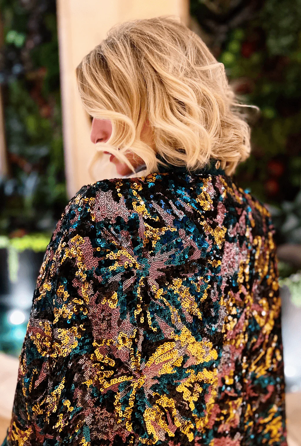 Sparkle Cape - Gold & Green - Image 3