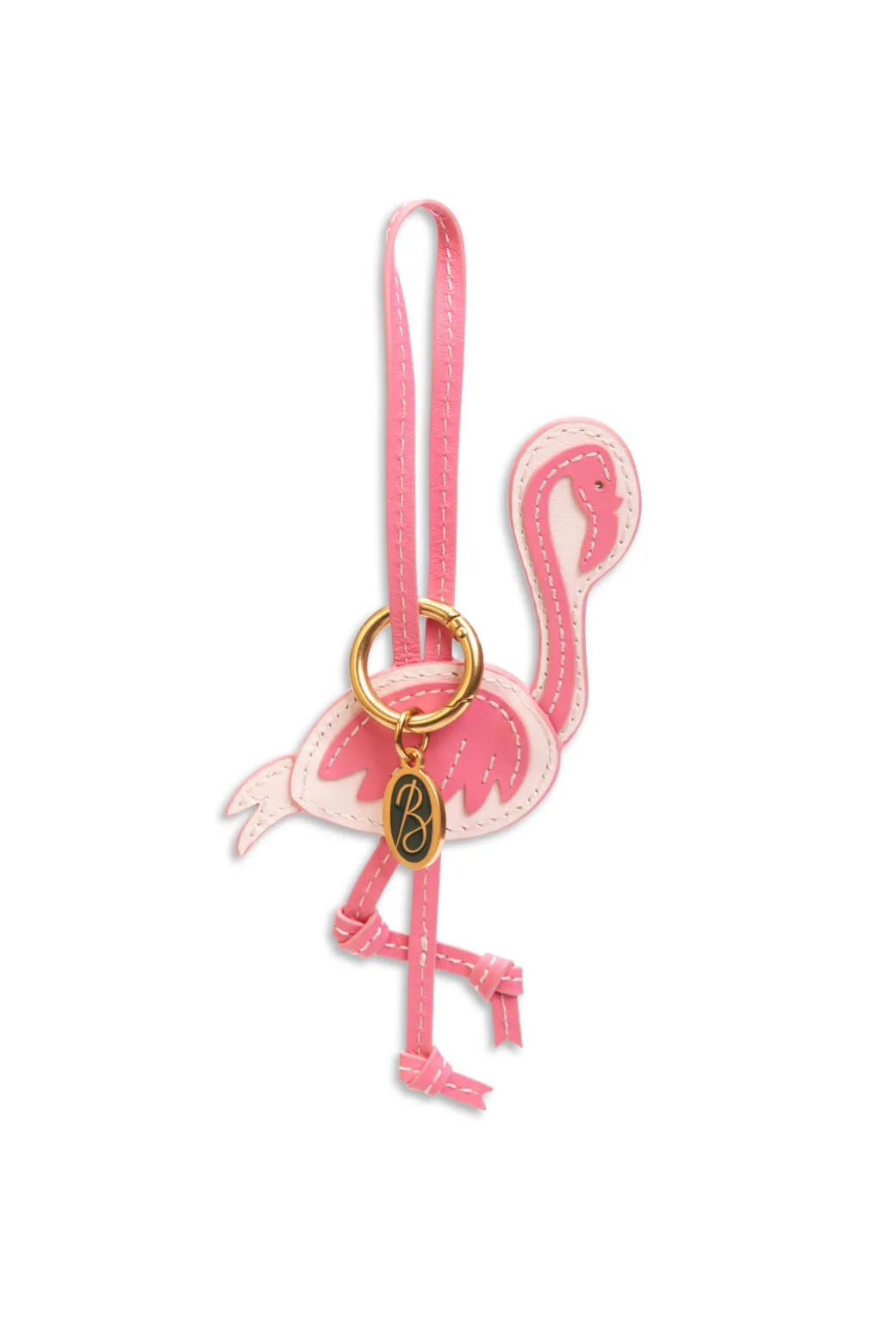 The Birdie Bag Charm - Flamingo Pink - Image 5