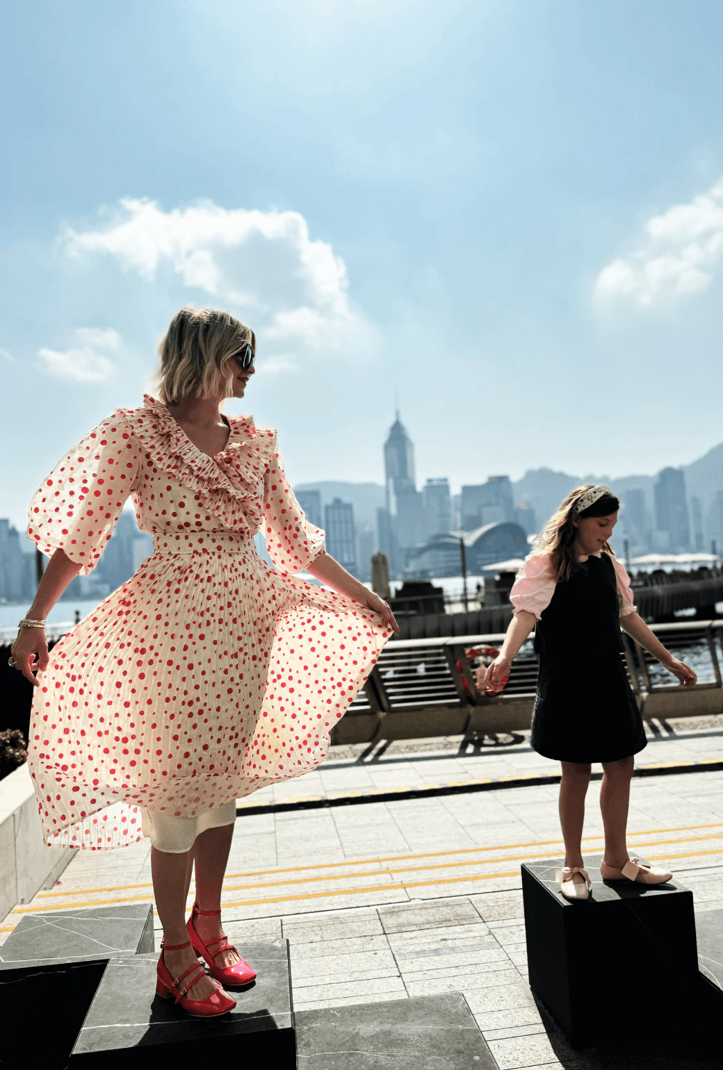 The Blanche Dress - Flocking Dot - Image 4