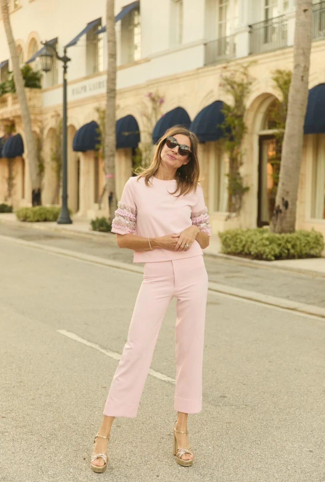 The Charlie Pant - Ballet Pink