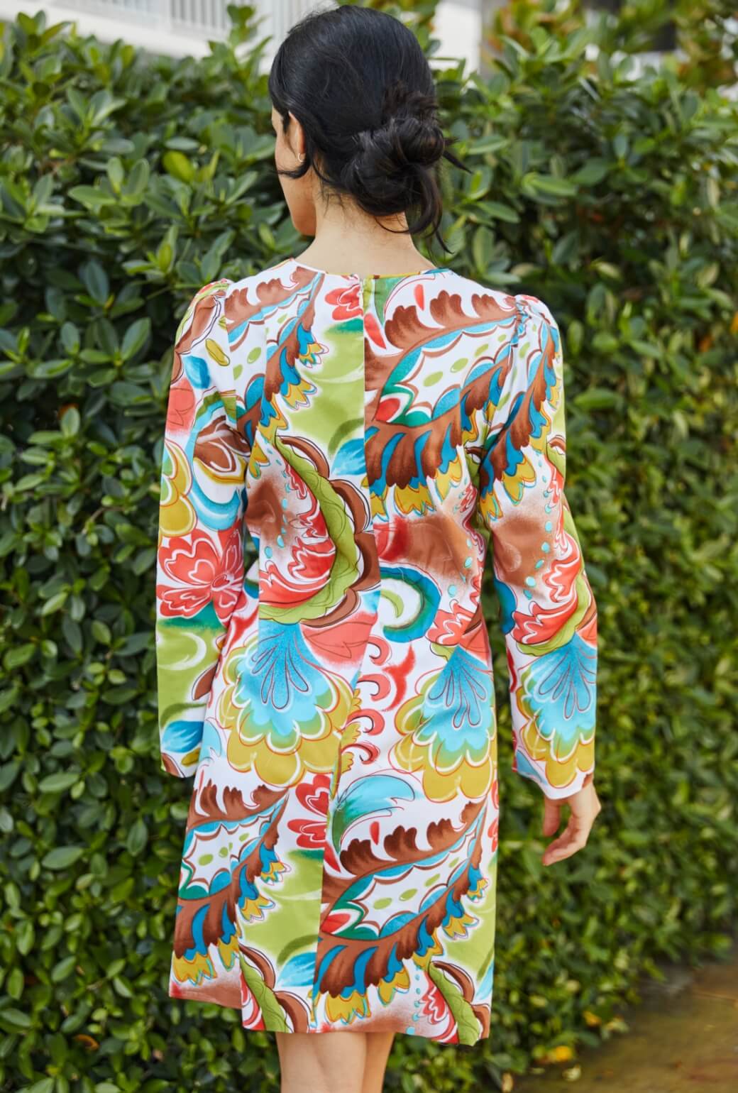 The CZ Shift Dress - Graffiti Floral - Image 6