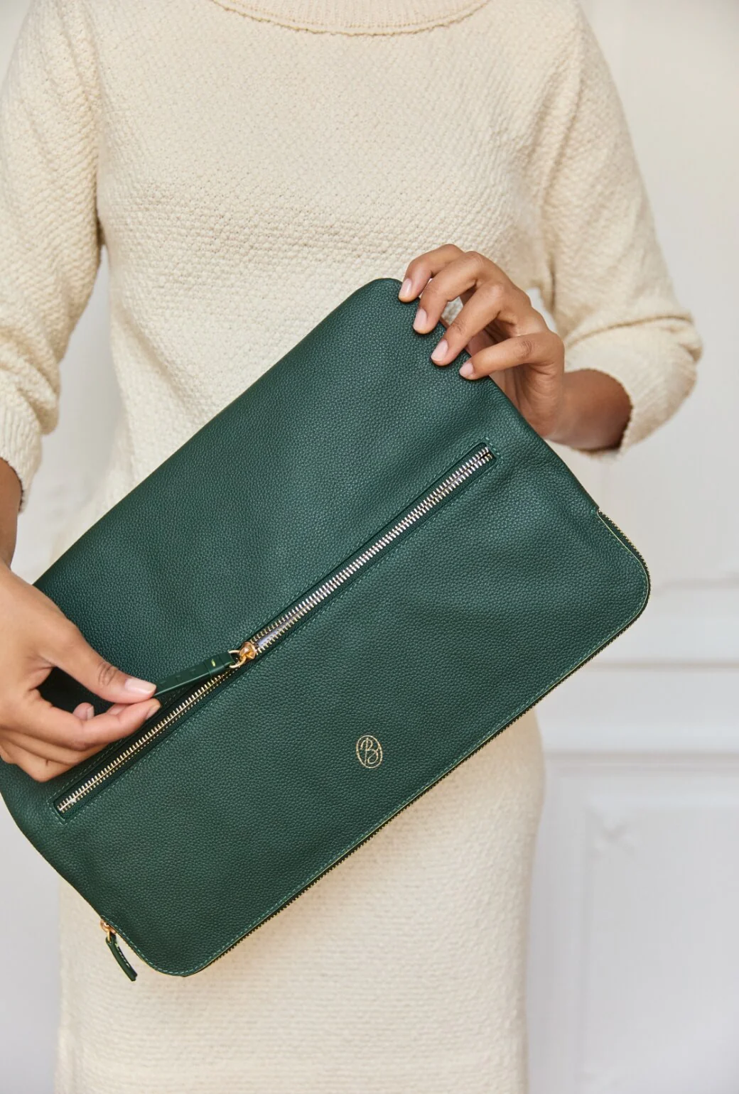 The East to West Clutch - Deep Green - Image 7