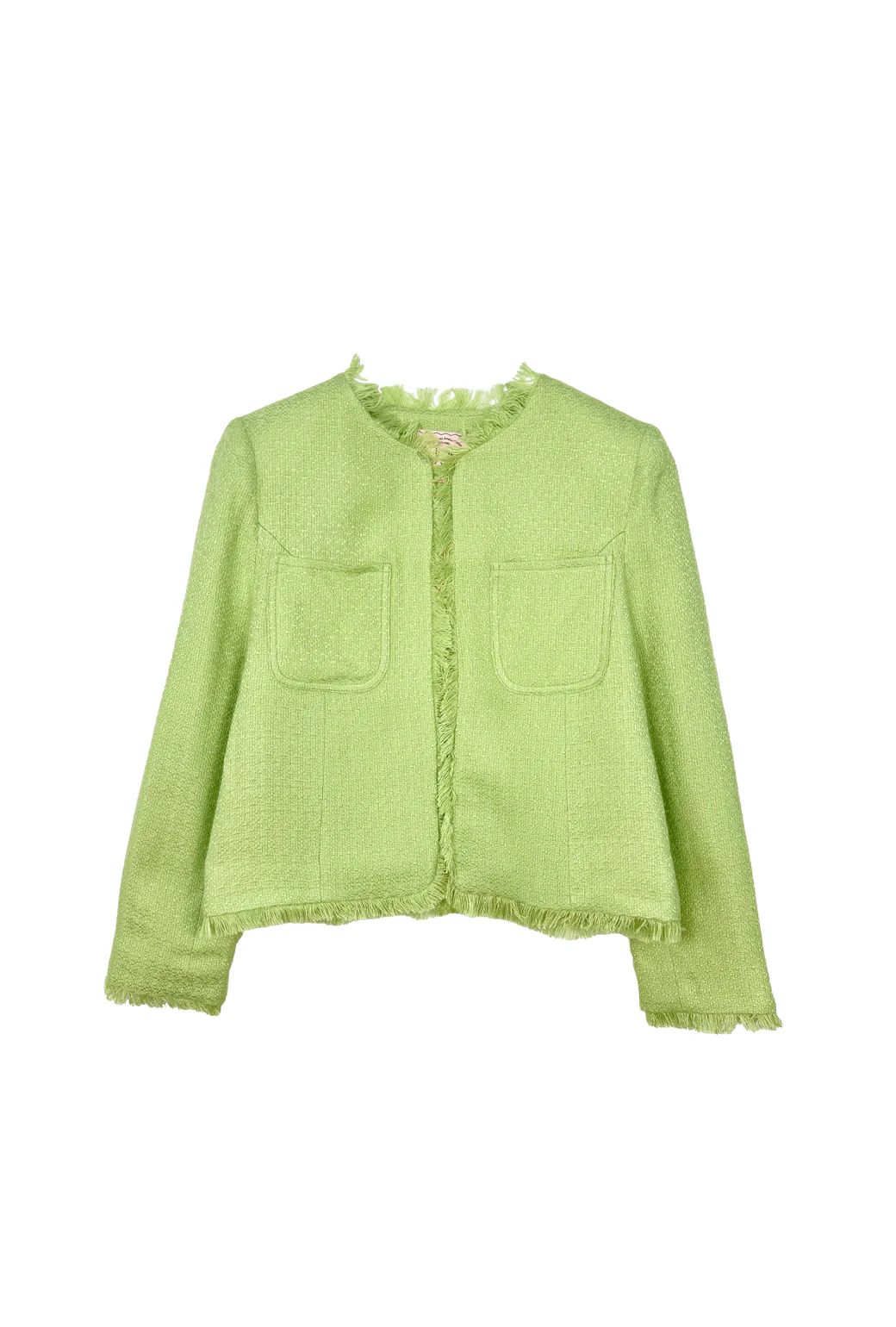 The Everyday Blazer - Lime Sherbet Tweed - Image 2