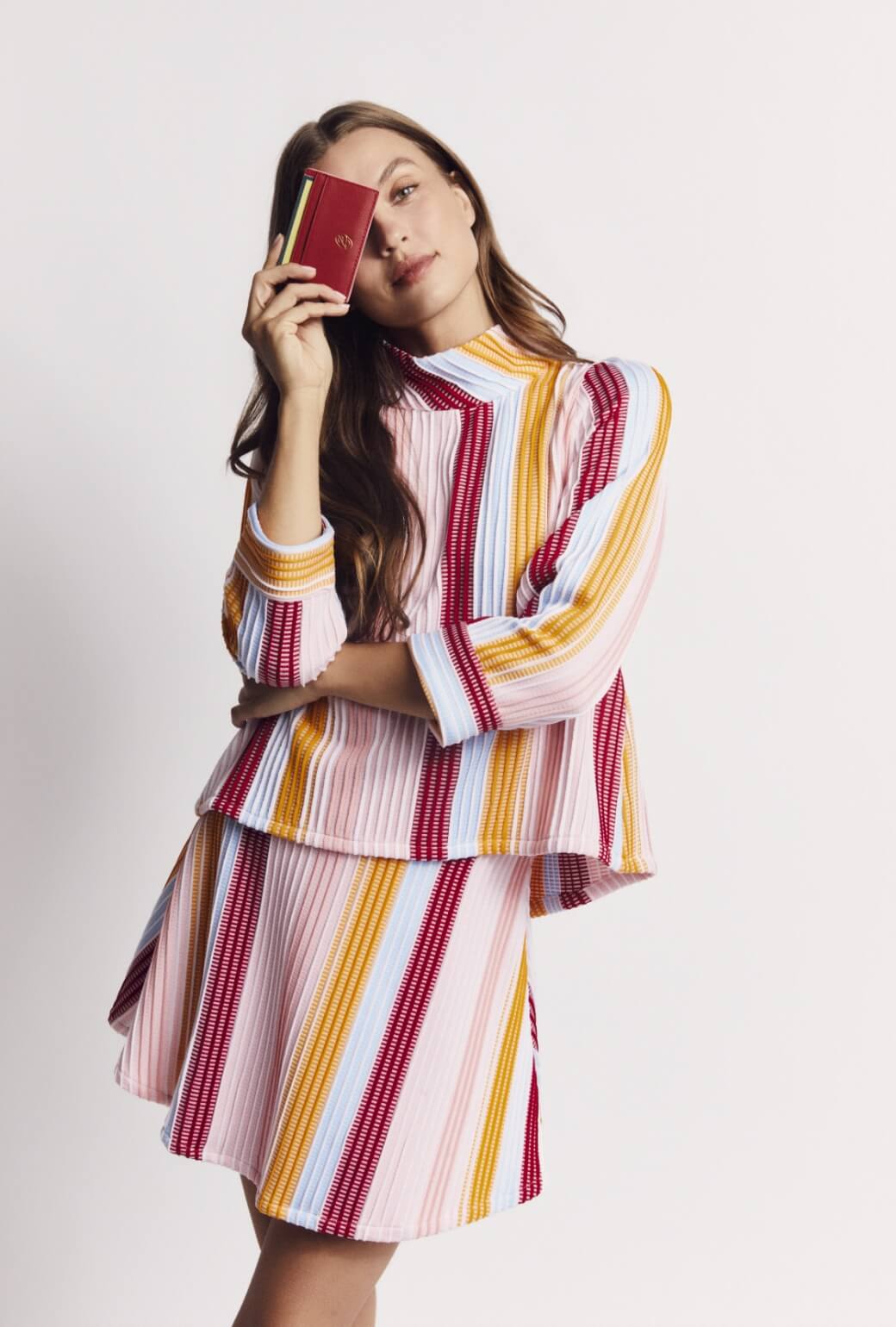 The Laura Mini - Retro Stripe Knit - Image 9