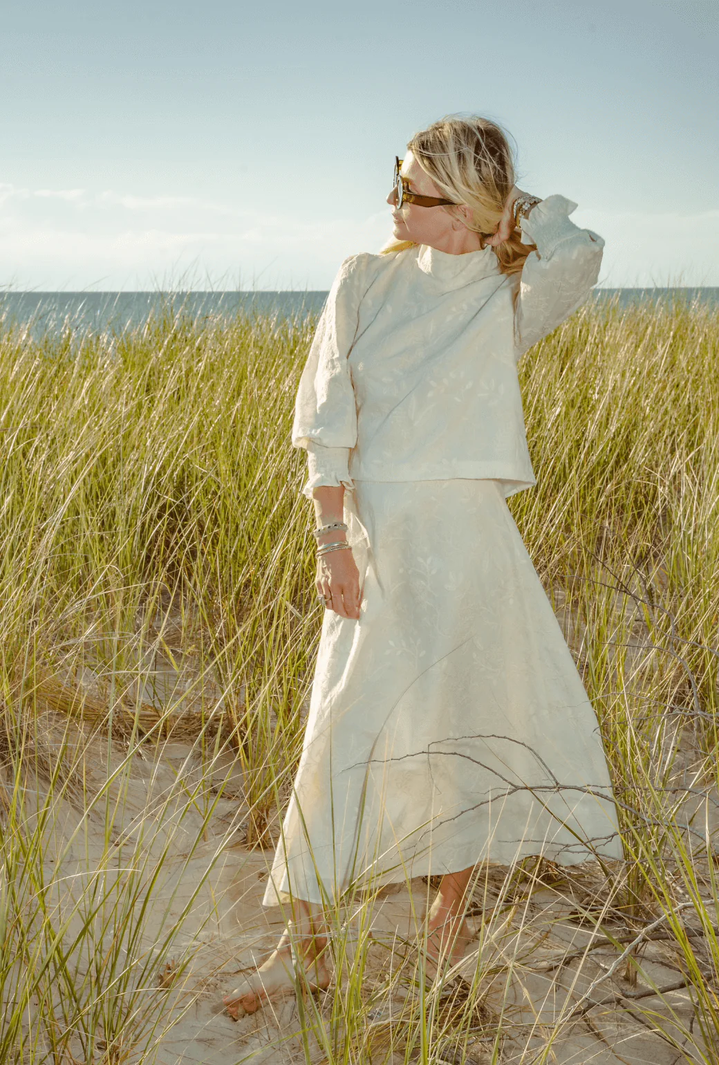 The Laura Skirt - Ivory Embroidery - Image 6